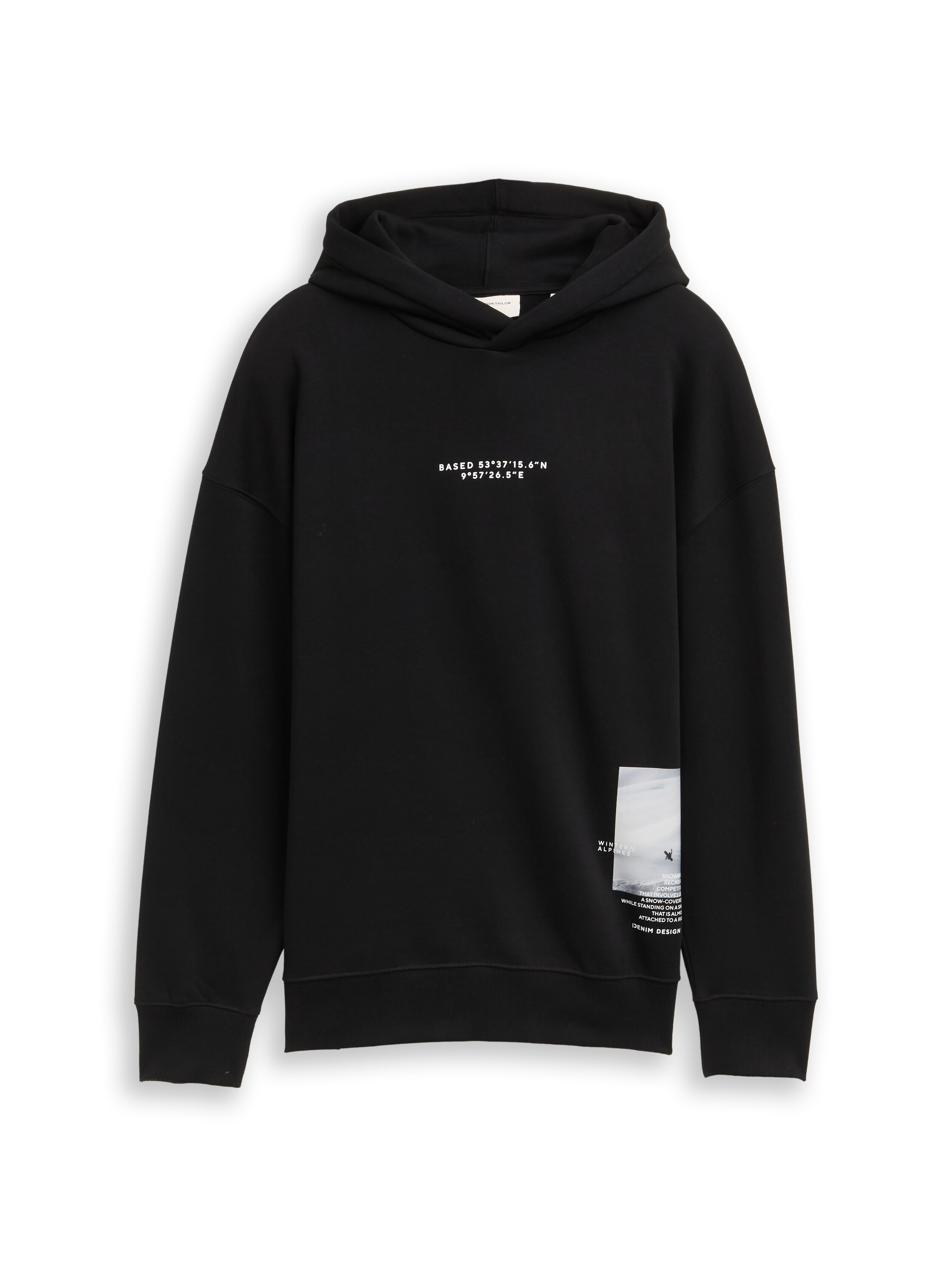 Relaxed Hoodie Sweatshirt mit Print