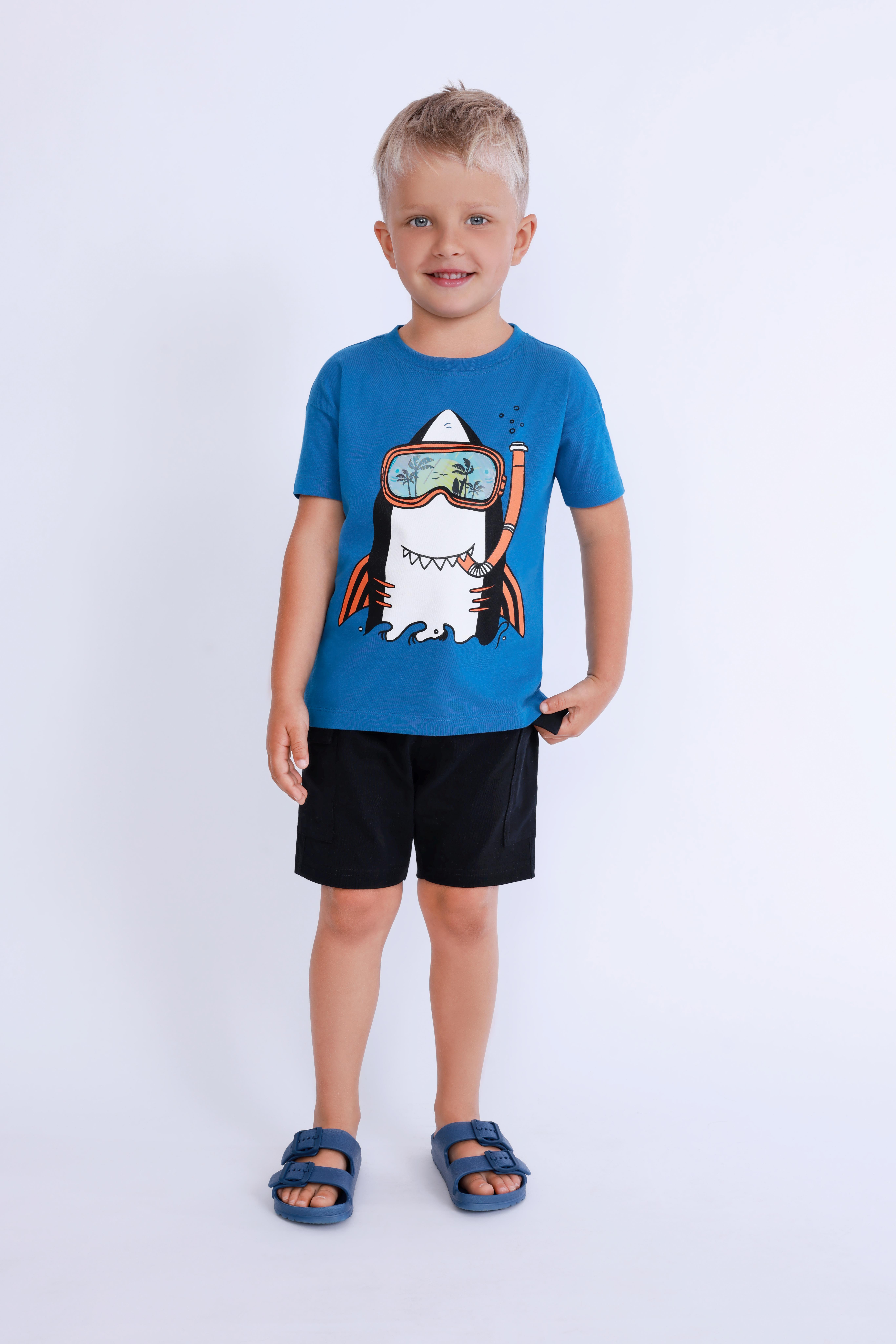 kl Kn T-Shirt, Rundhals