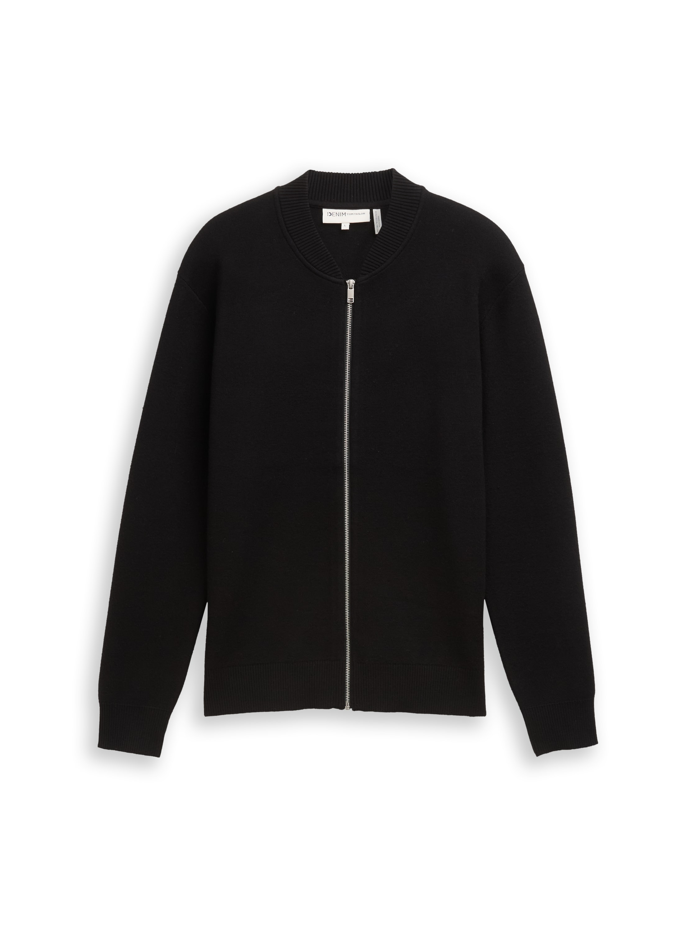 Bomber-Strickjacke