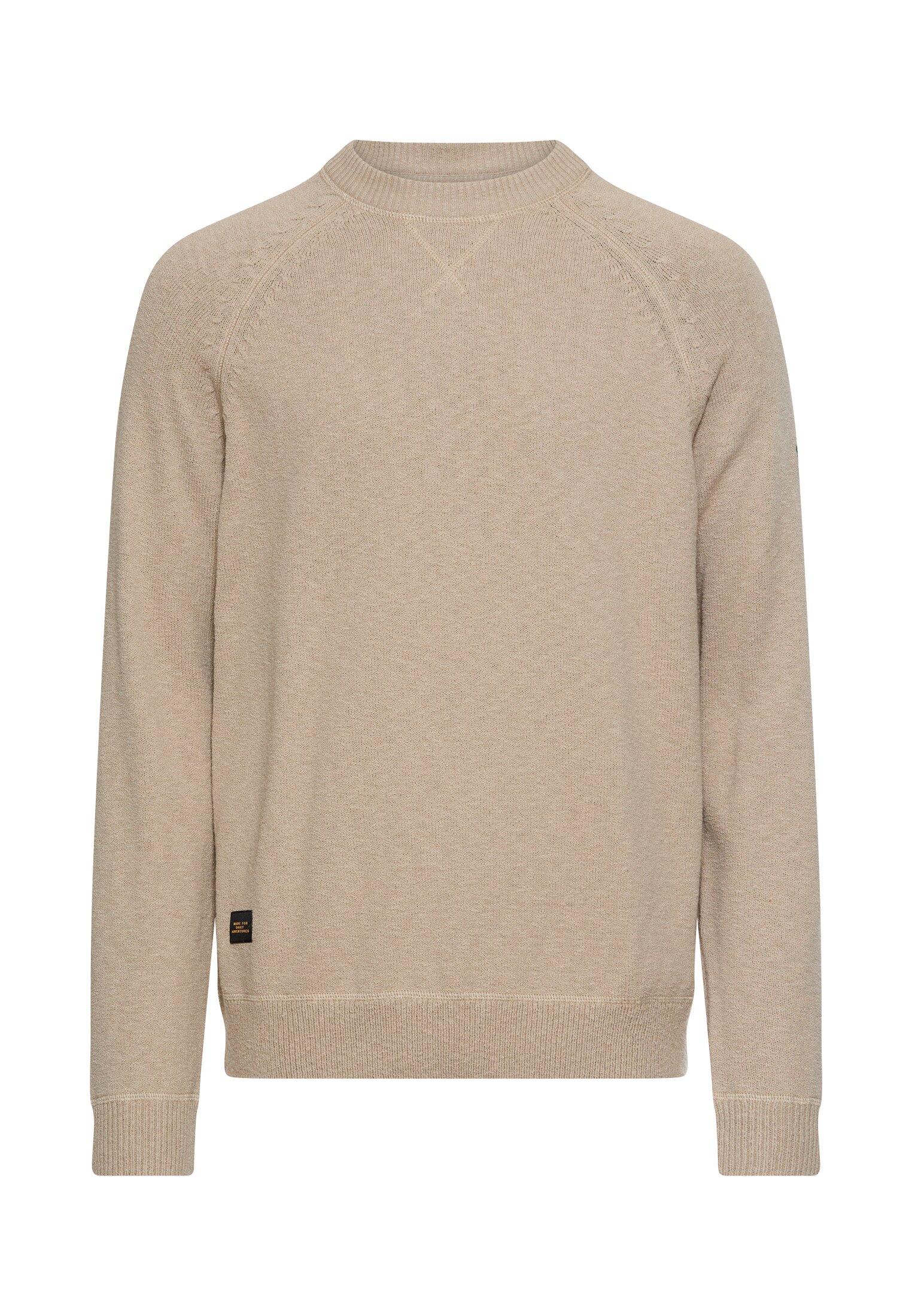 Strickpullover mit Rundhalsausschnitt