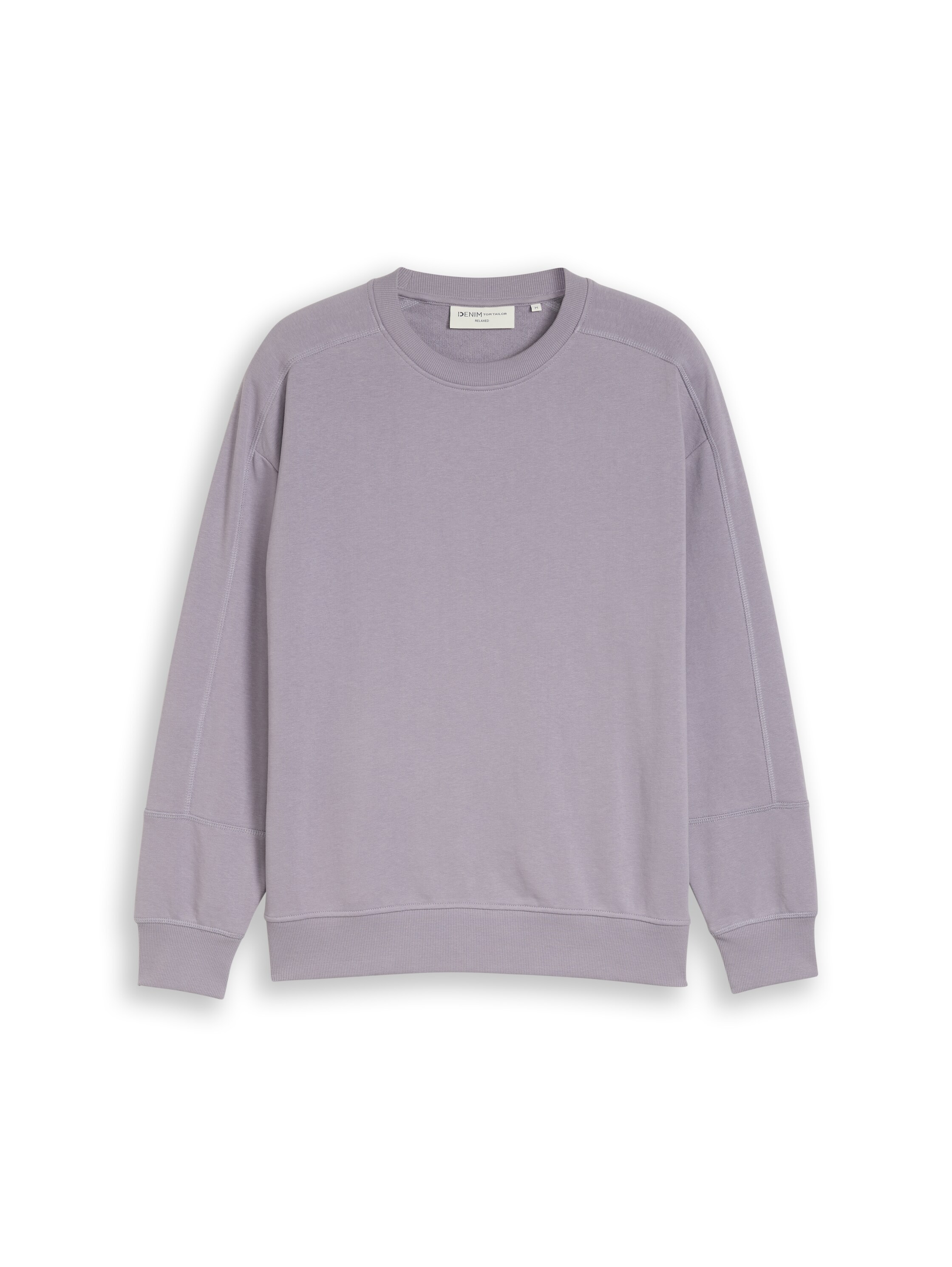 Relaxed Sweatshirt mit Nahtdetails