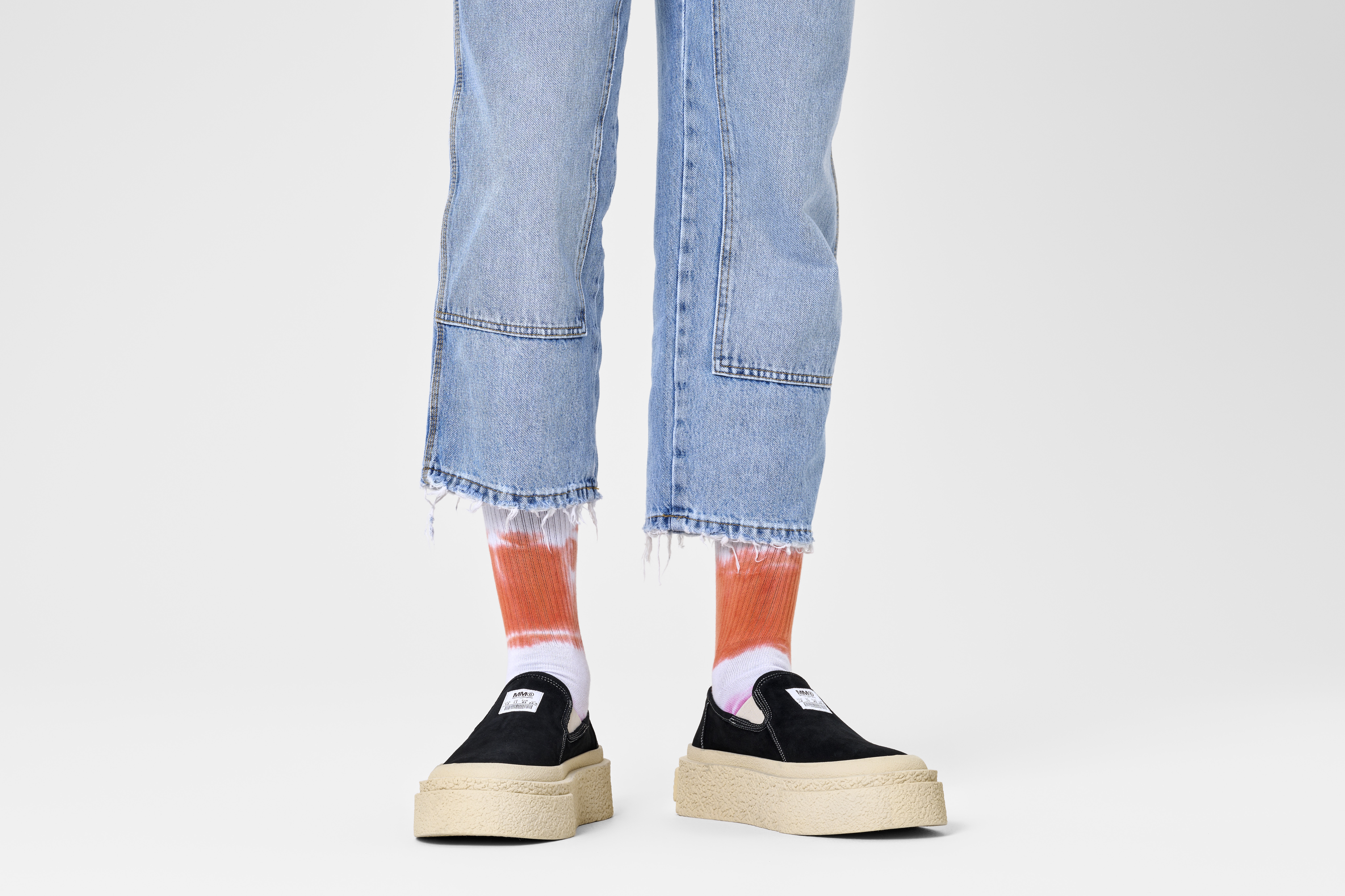 Dip Dye Sneaker Sock
