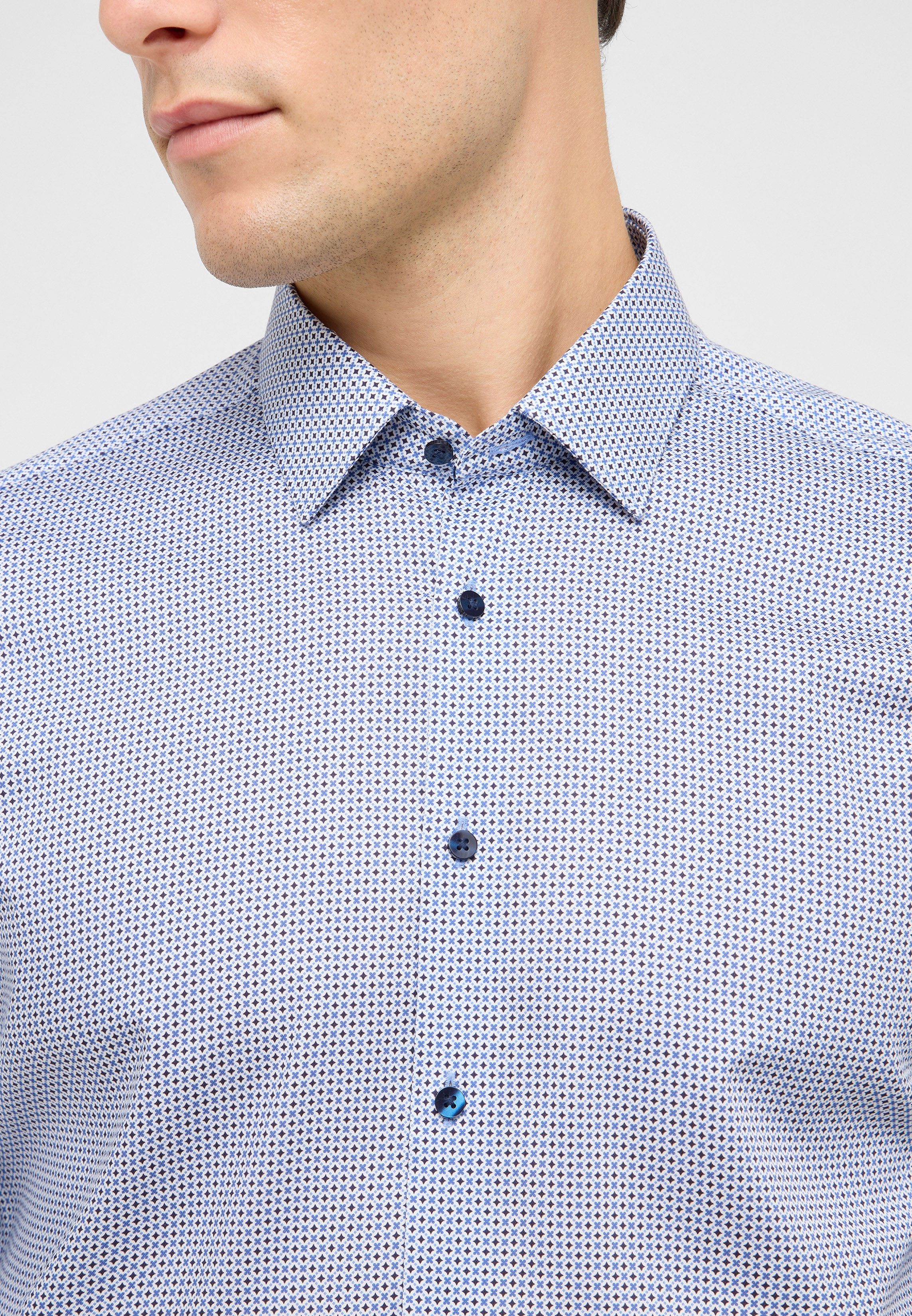 Hemd Twill Langarm