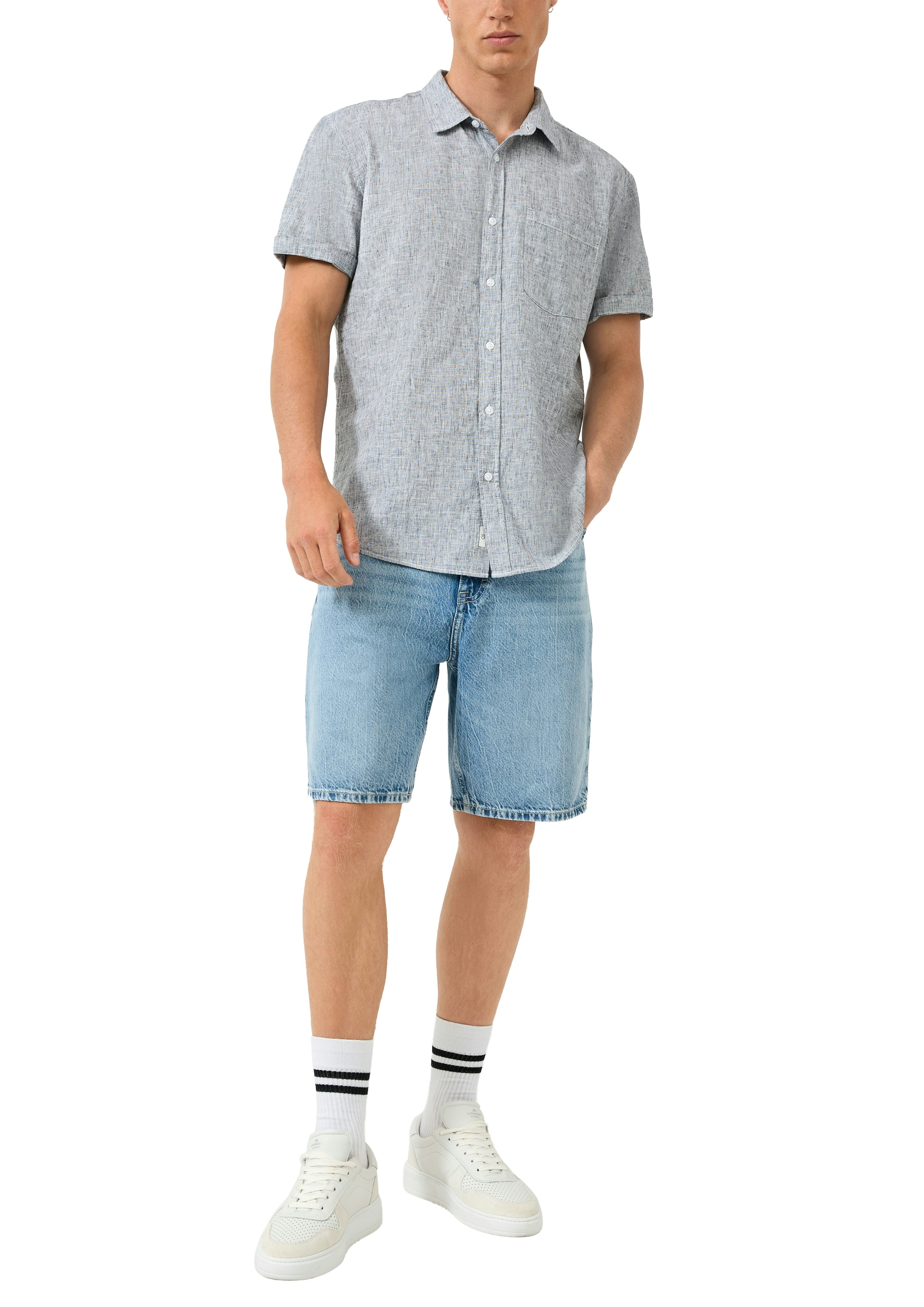 Jeans-Bermuda