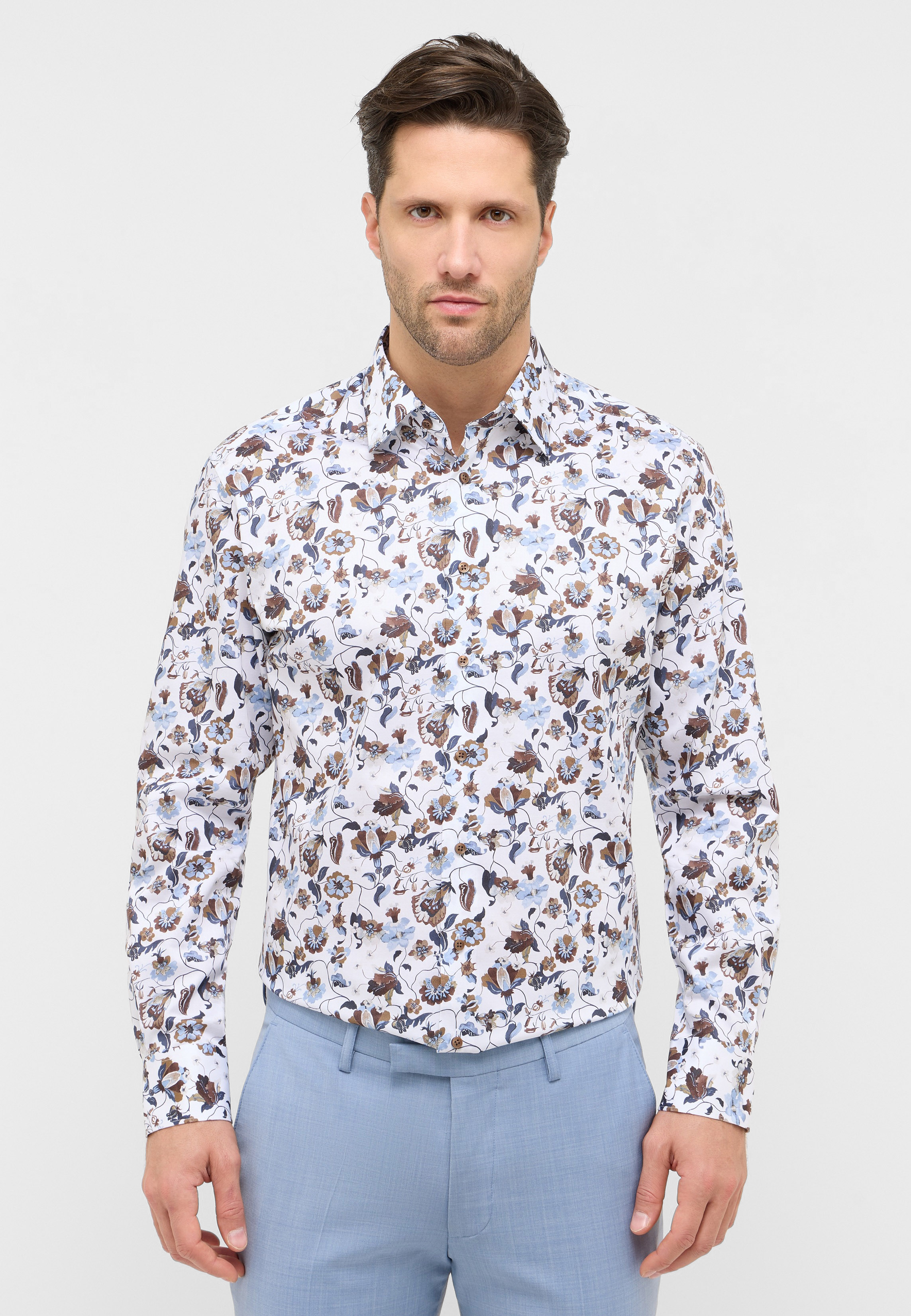 Hemd Twill Langarm