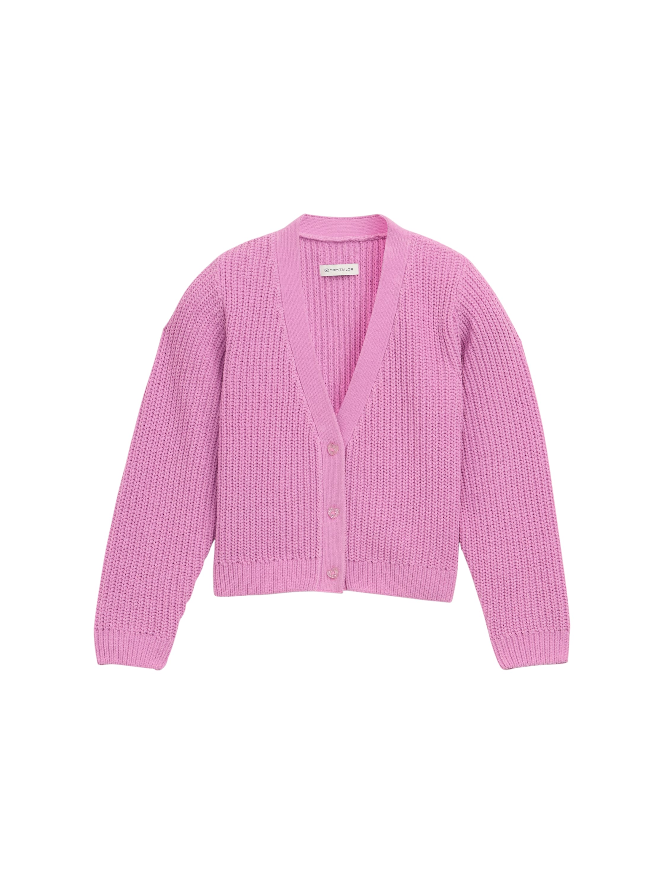 Cardigan mit V-Ausschnitt