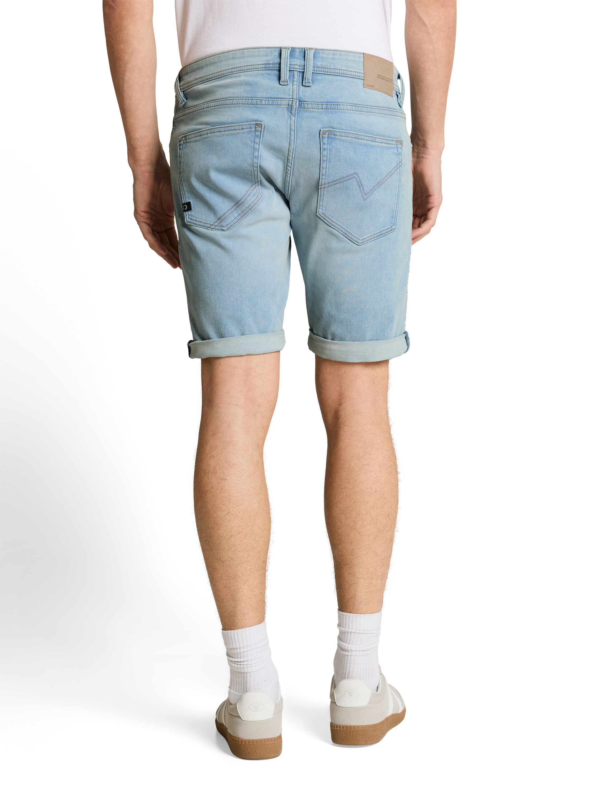 TTPIERS SLIM Jeans Shorts mit Superstretch