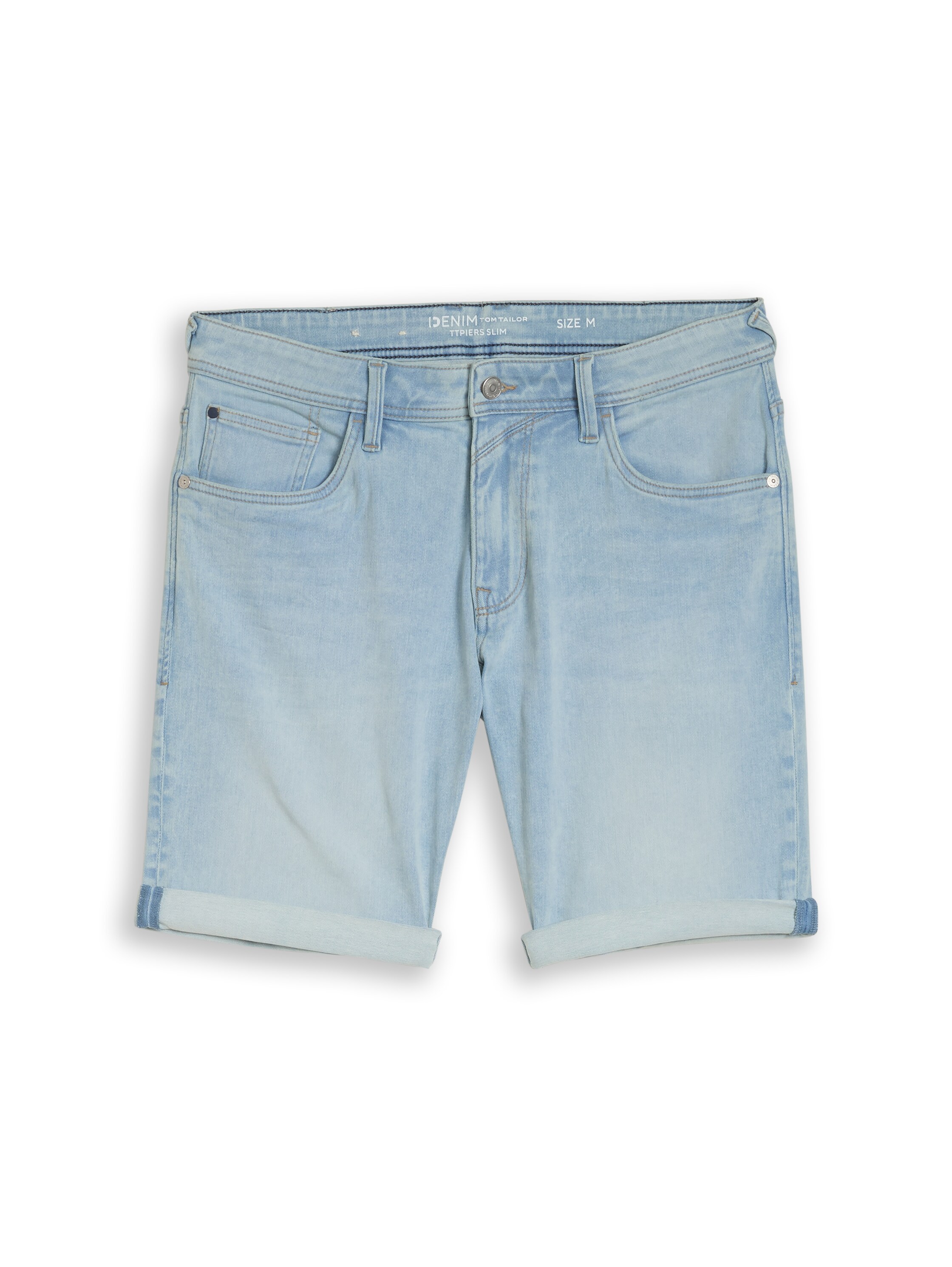 TTPIERS SLIM Jeans Shorts mit Superstretch