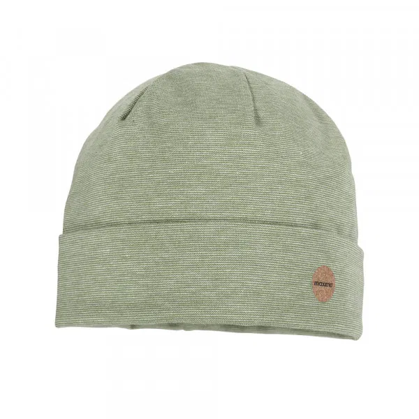 GOTS BABY-Beanie, Umschlagrand