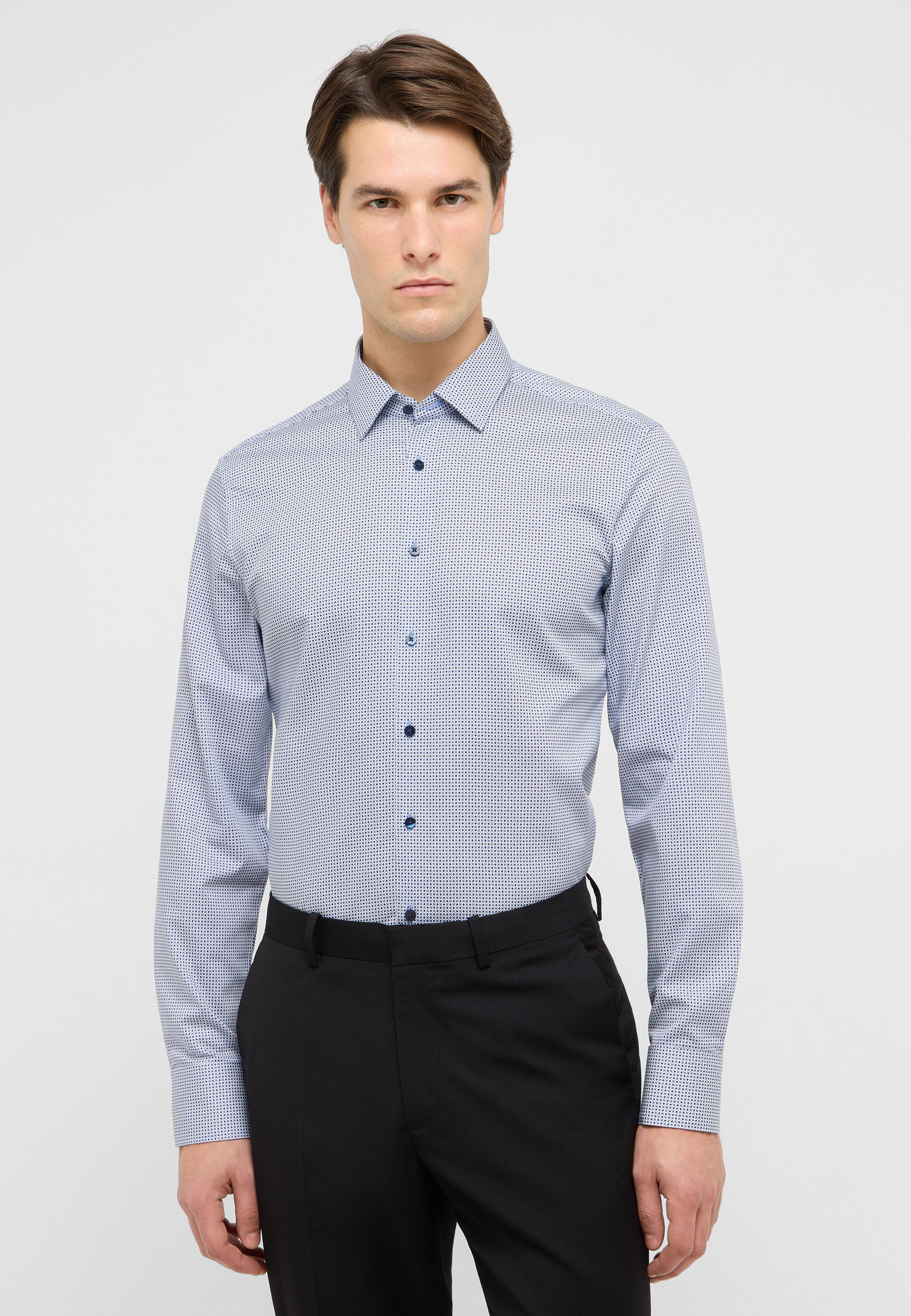 Hemd Twill Langarm