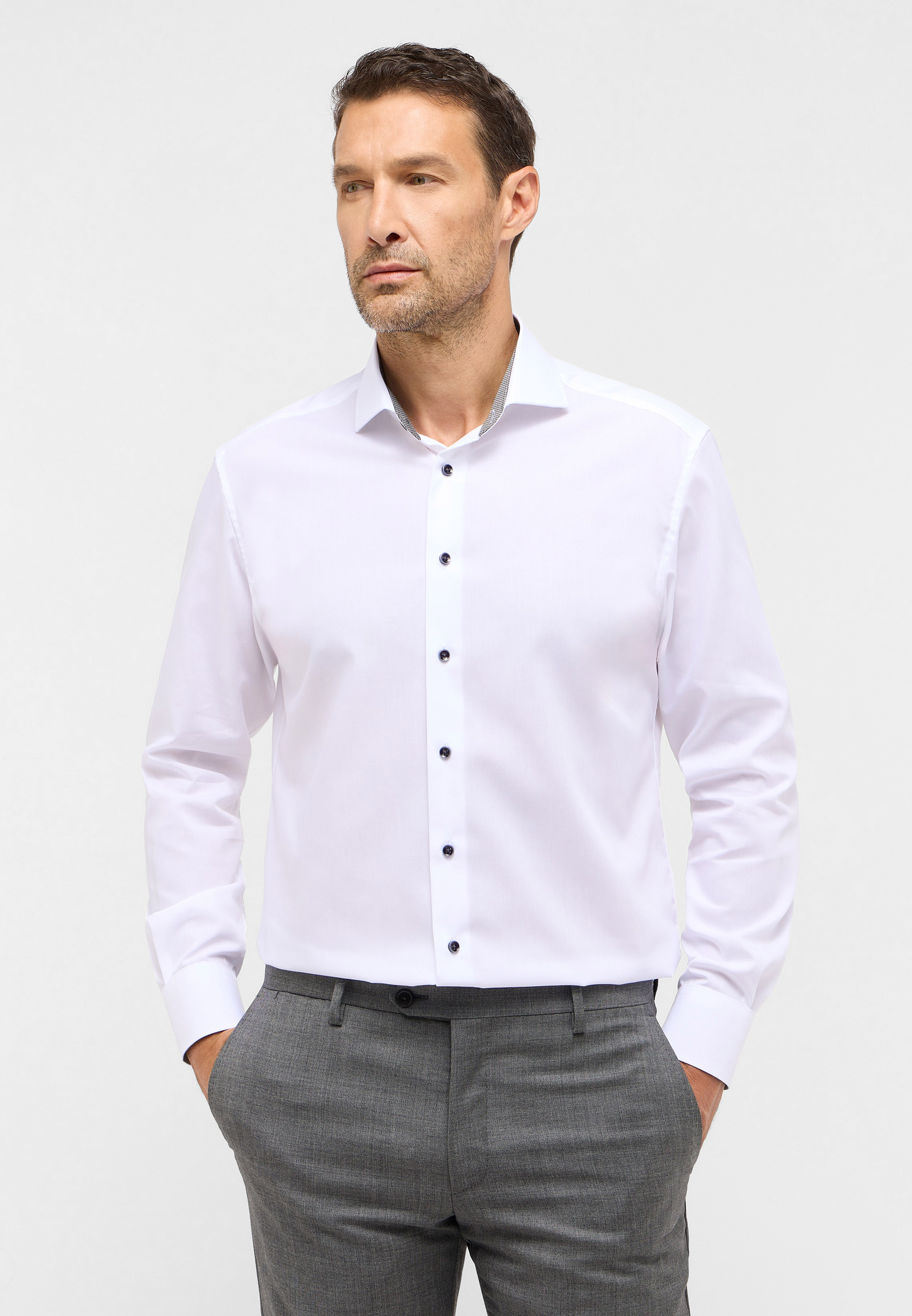 Original Shirt Popeline Langarm