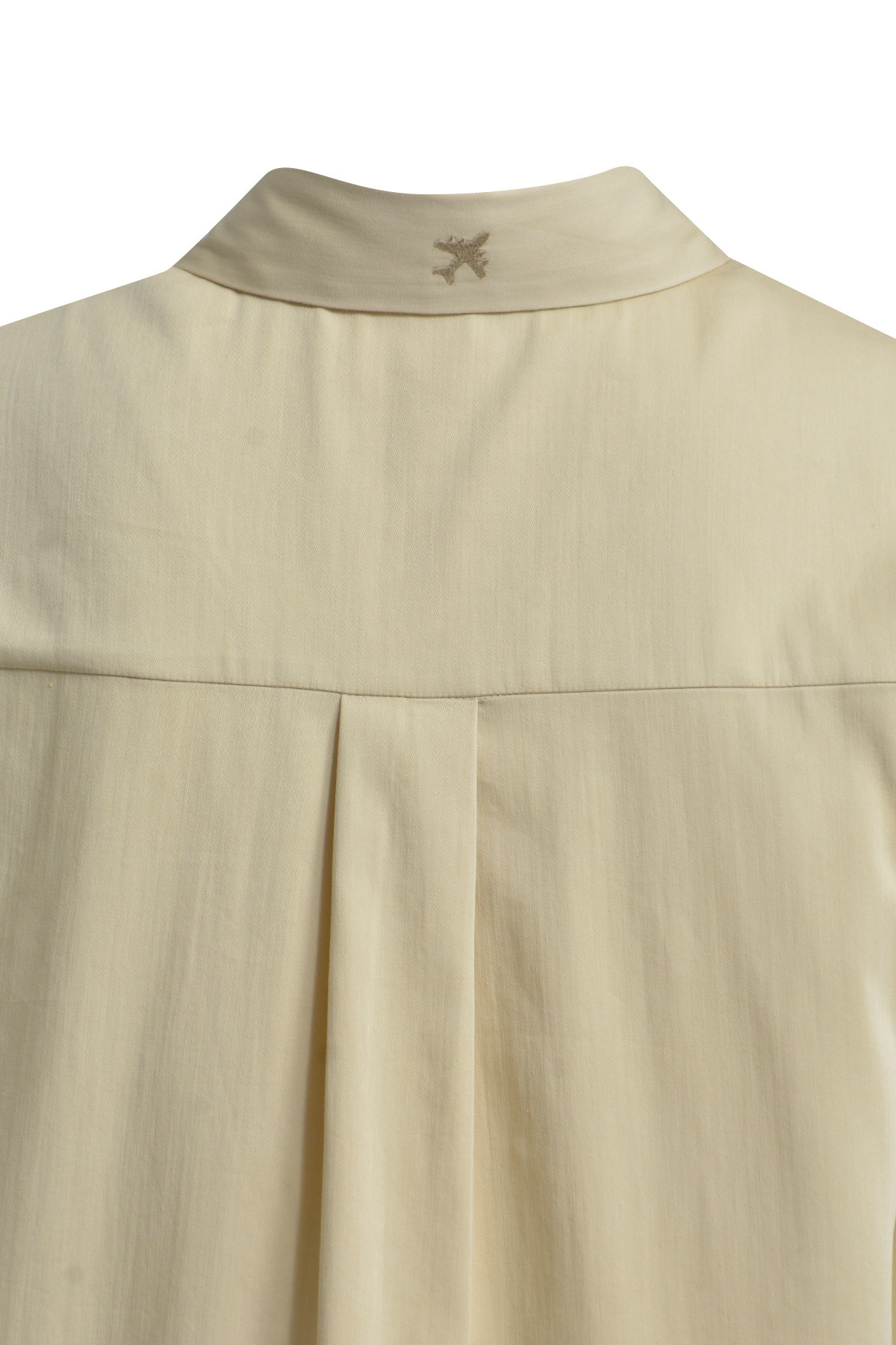 Dropped Shoulder Drawstring Hem Blouse