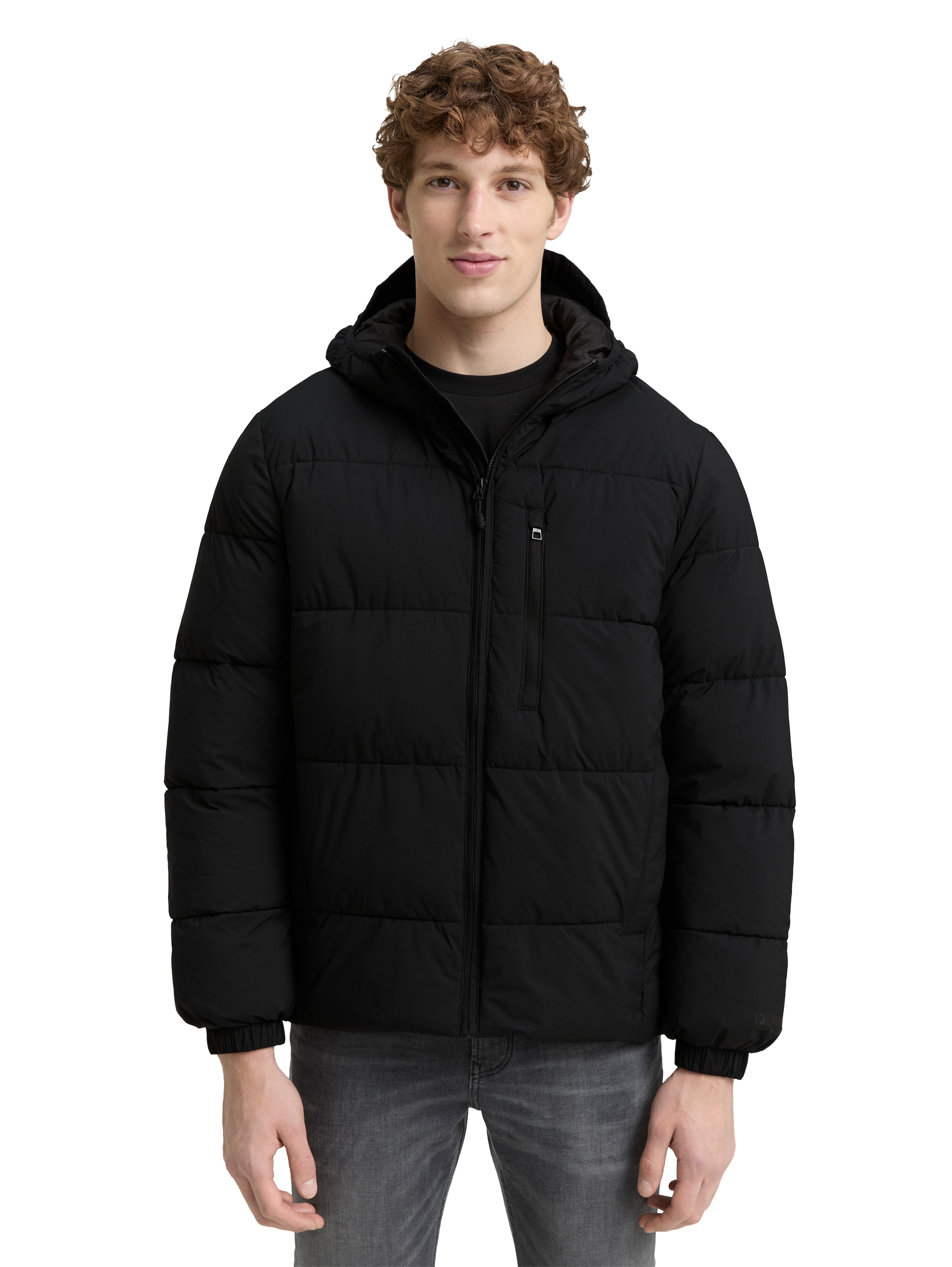 Lightweight Pufferjacke mit Kapuze