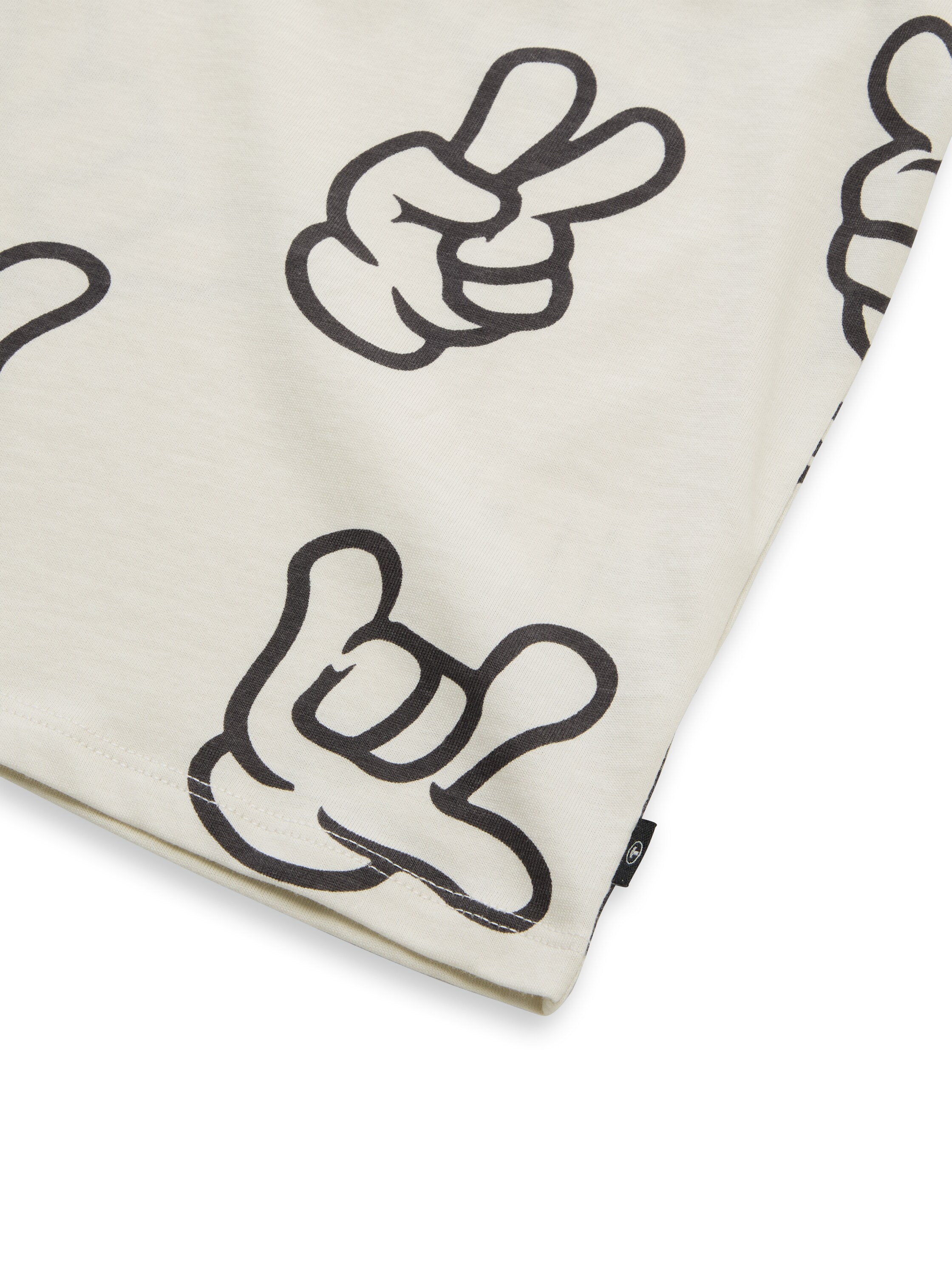 Oversize T-Shirt mit Muster