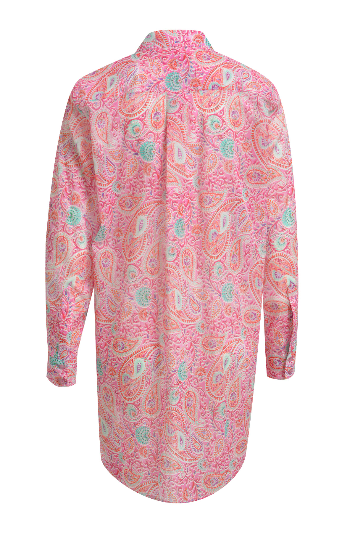 long shirtblouse w chestpocket, 1/1 sleeve