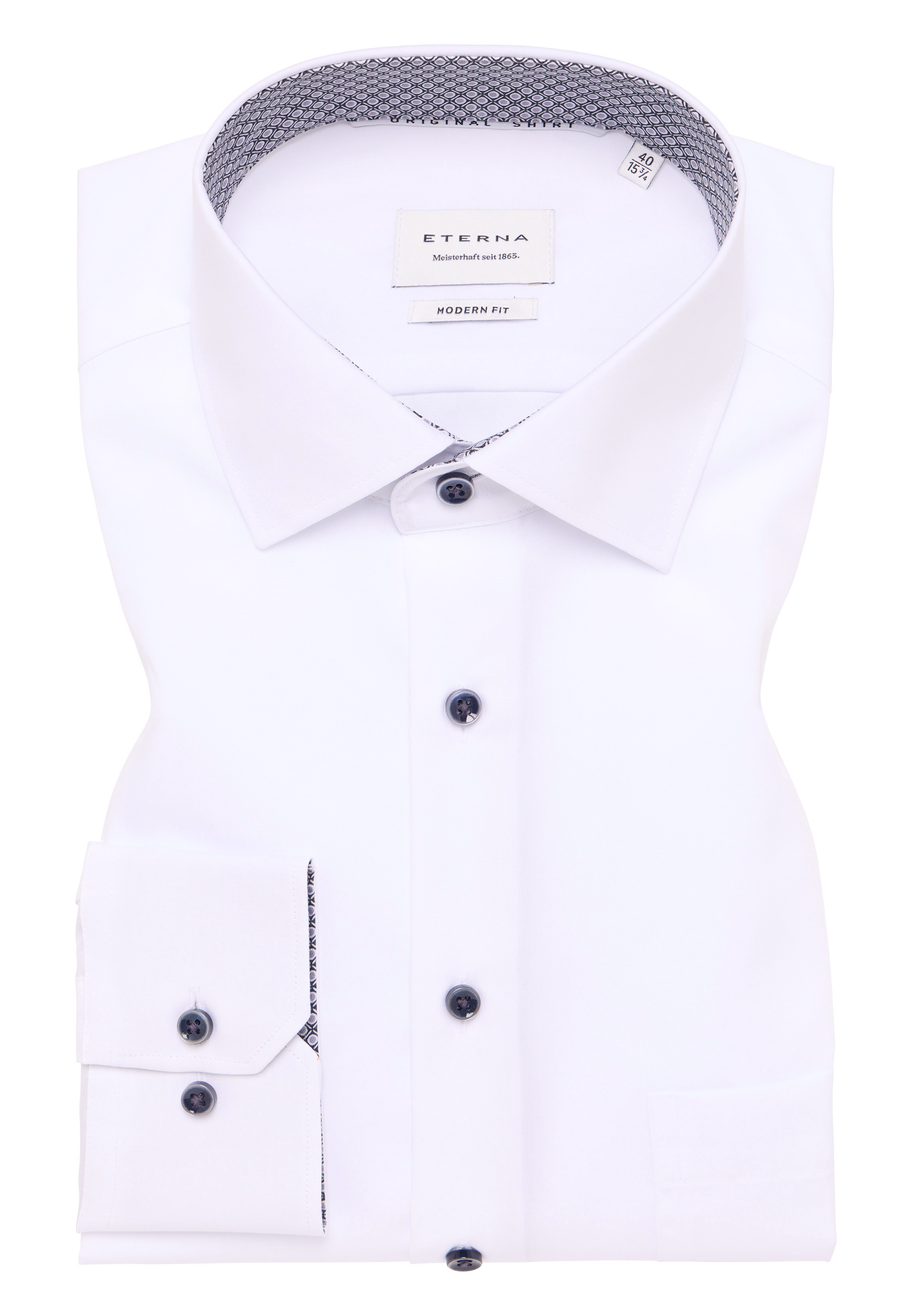 Original Shirt Popeline Langarm