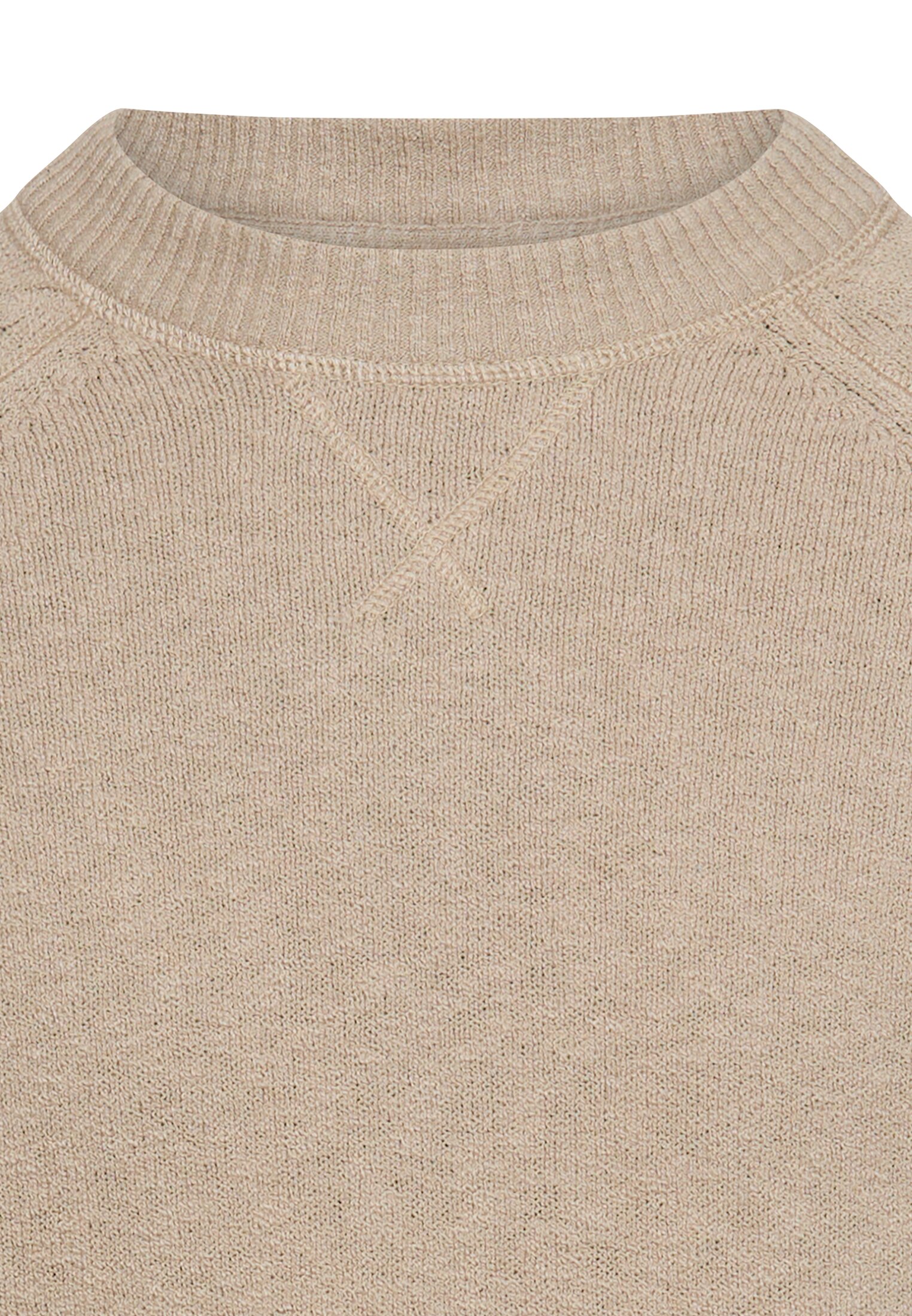 Strickpullover mit Rundhalsausschnitt