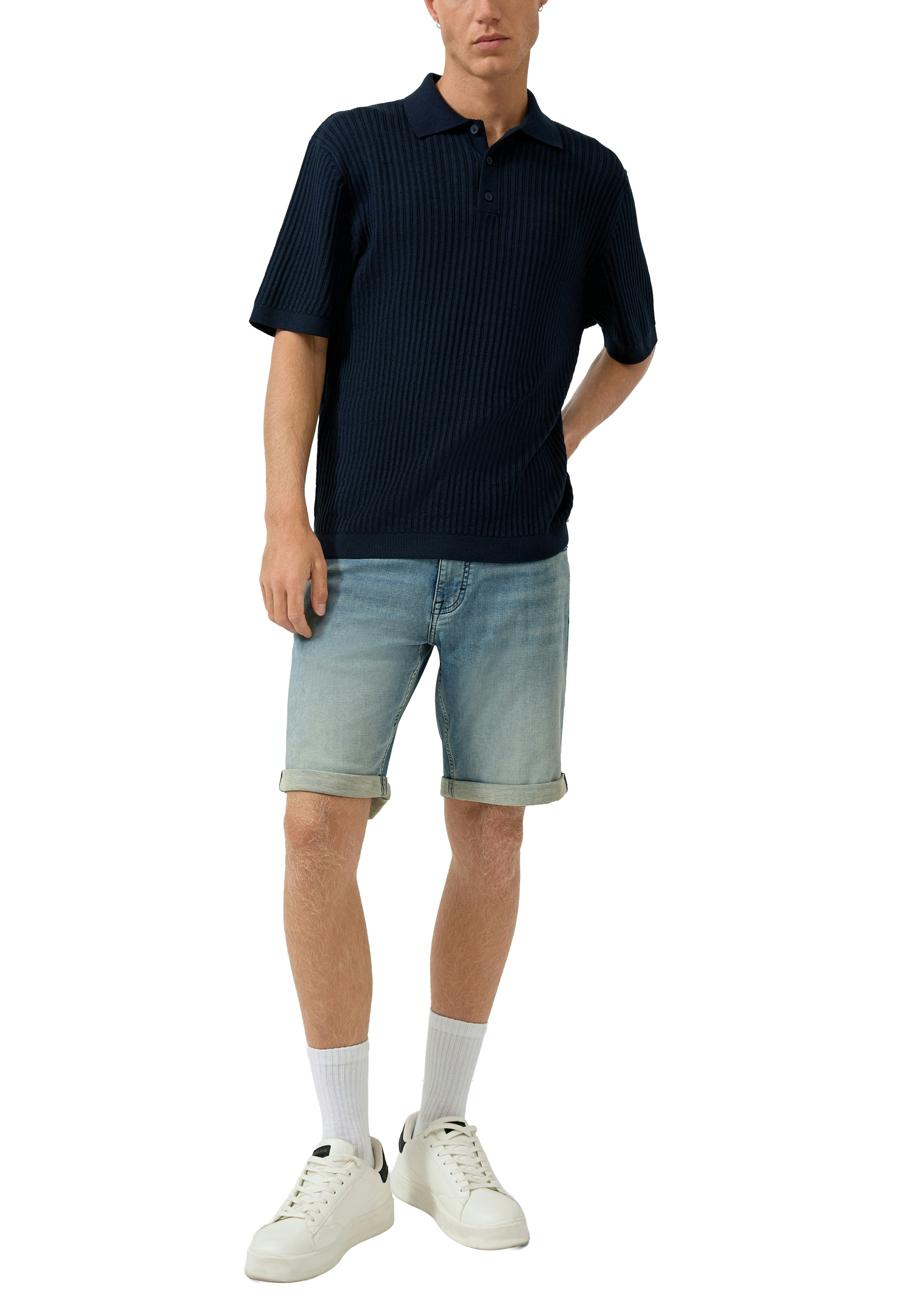 Jeans-Bermuda