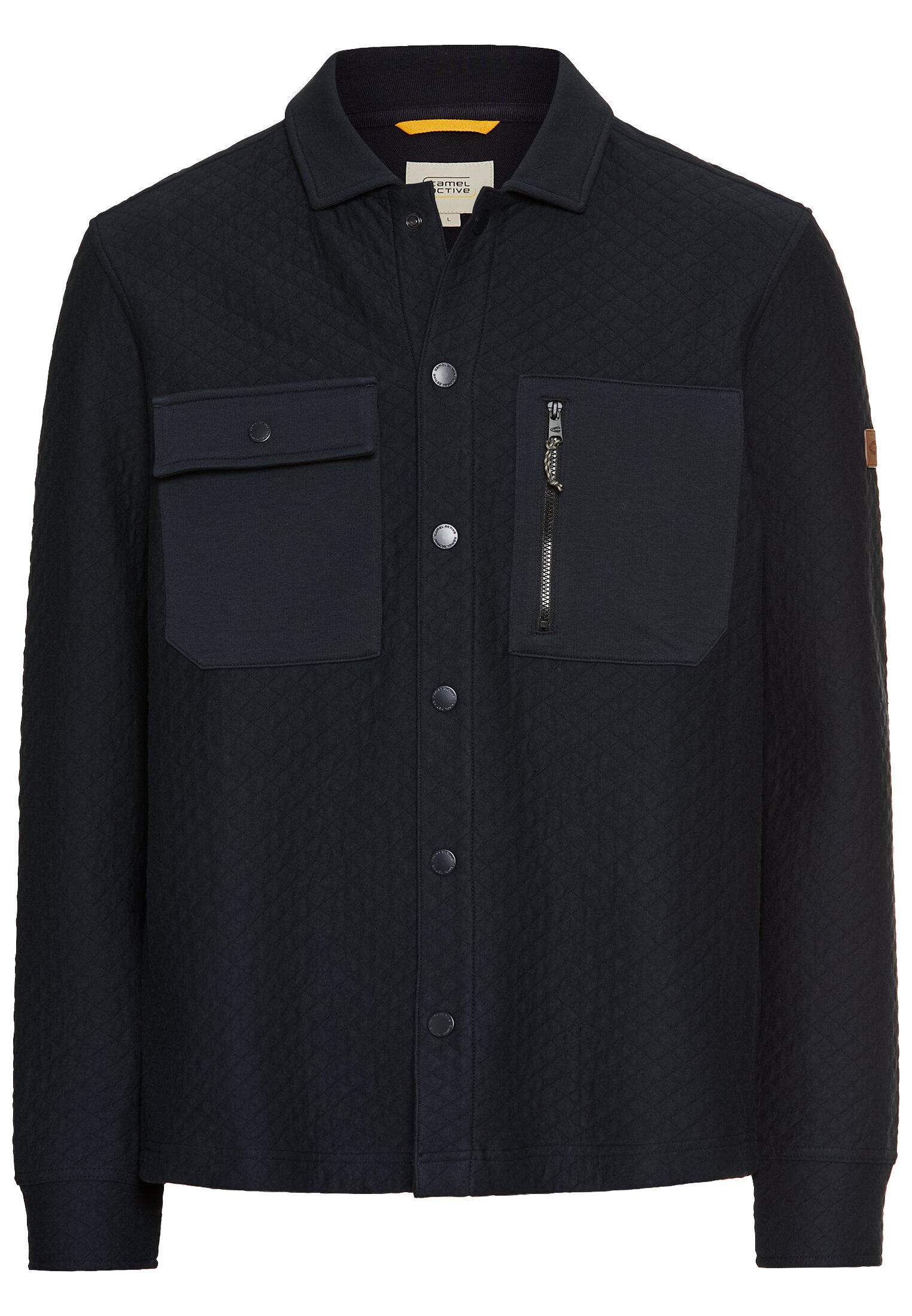 Sweat-Overshirt mit Brusttaschen