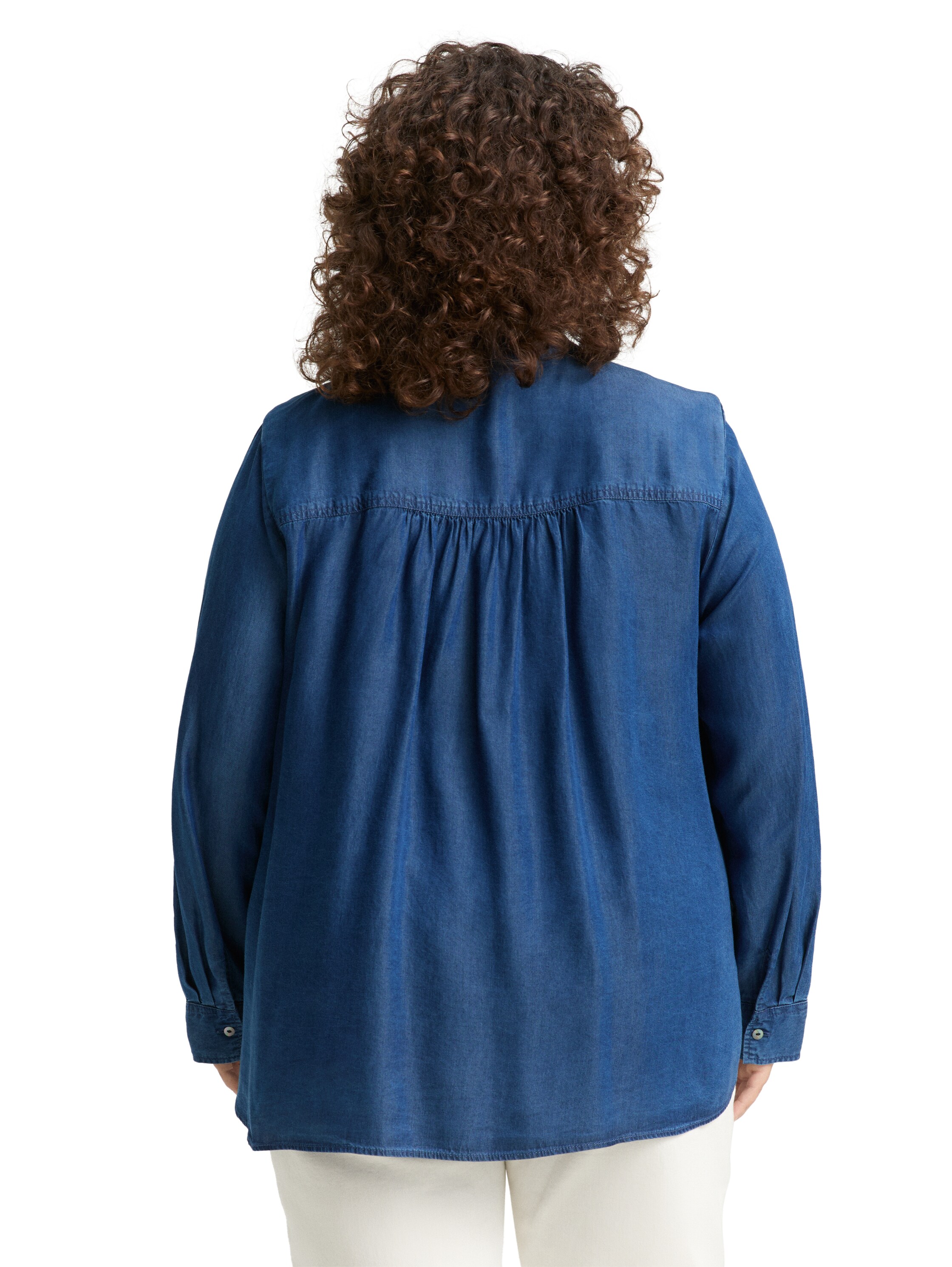 Plus Size - Bluse mit Schleifen-Detail
