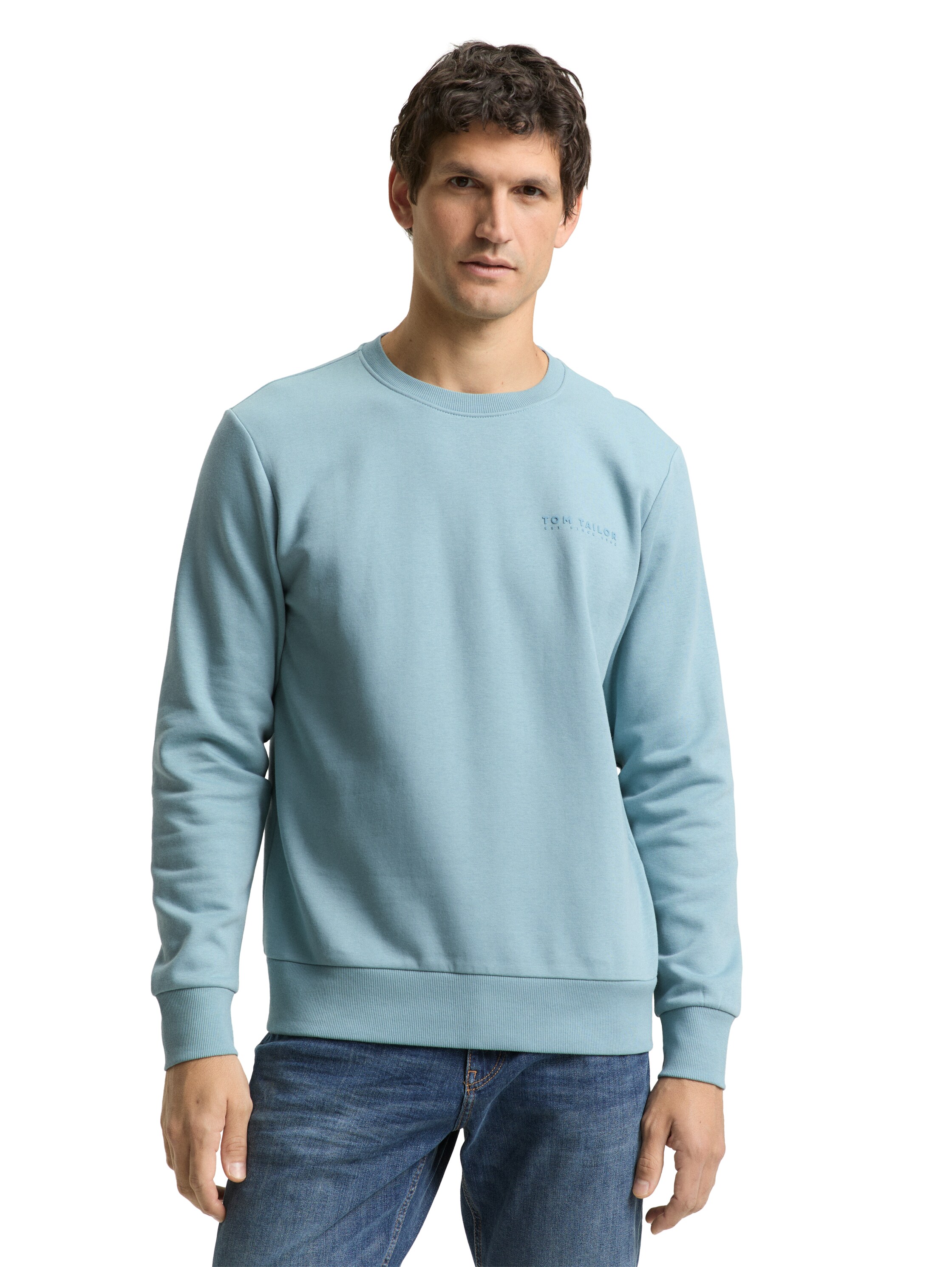 Sweatshirt mit Rundhalsausschnitt