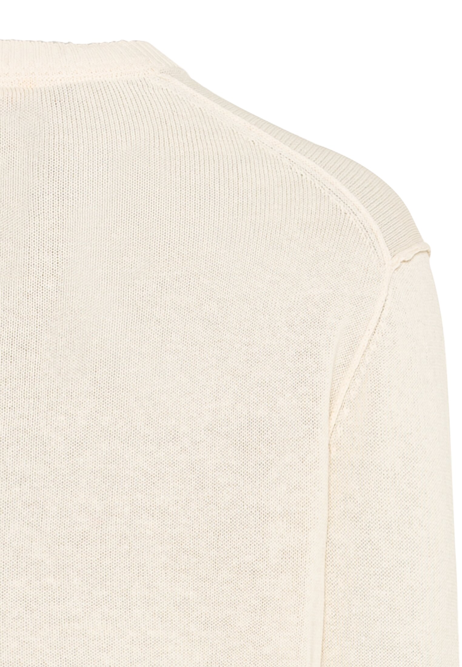 Feinstrickpullover mit Rundhalsausschnitt