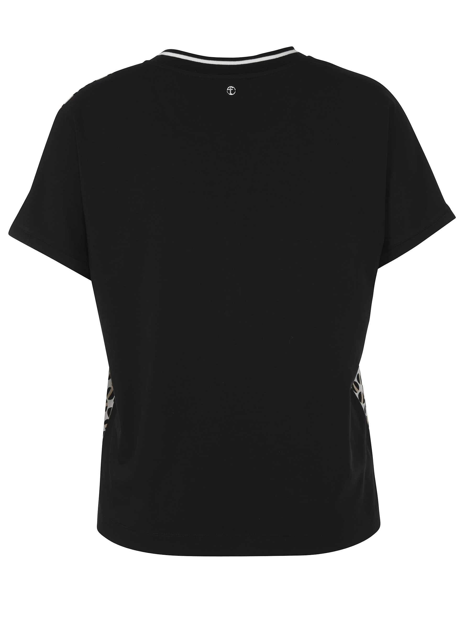 Bluse V-Ausschnitt ohne Arm Druck