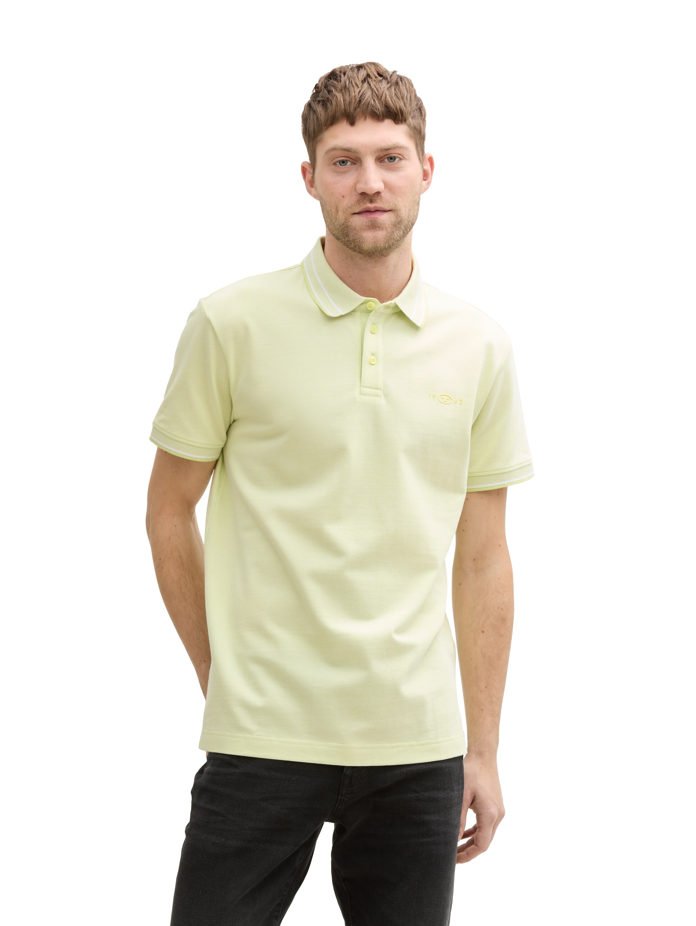 Piqué Poloshirt mit Stretch