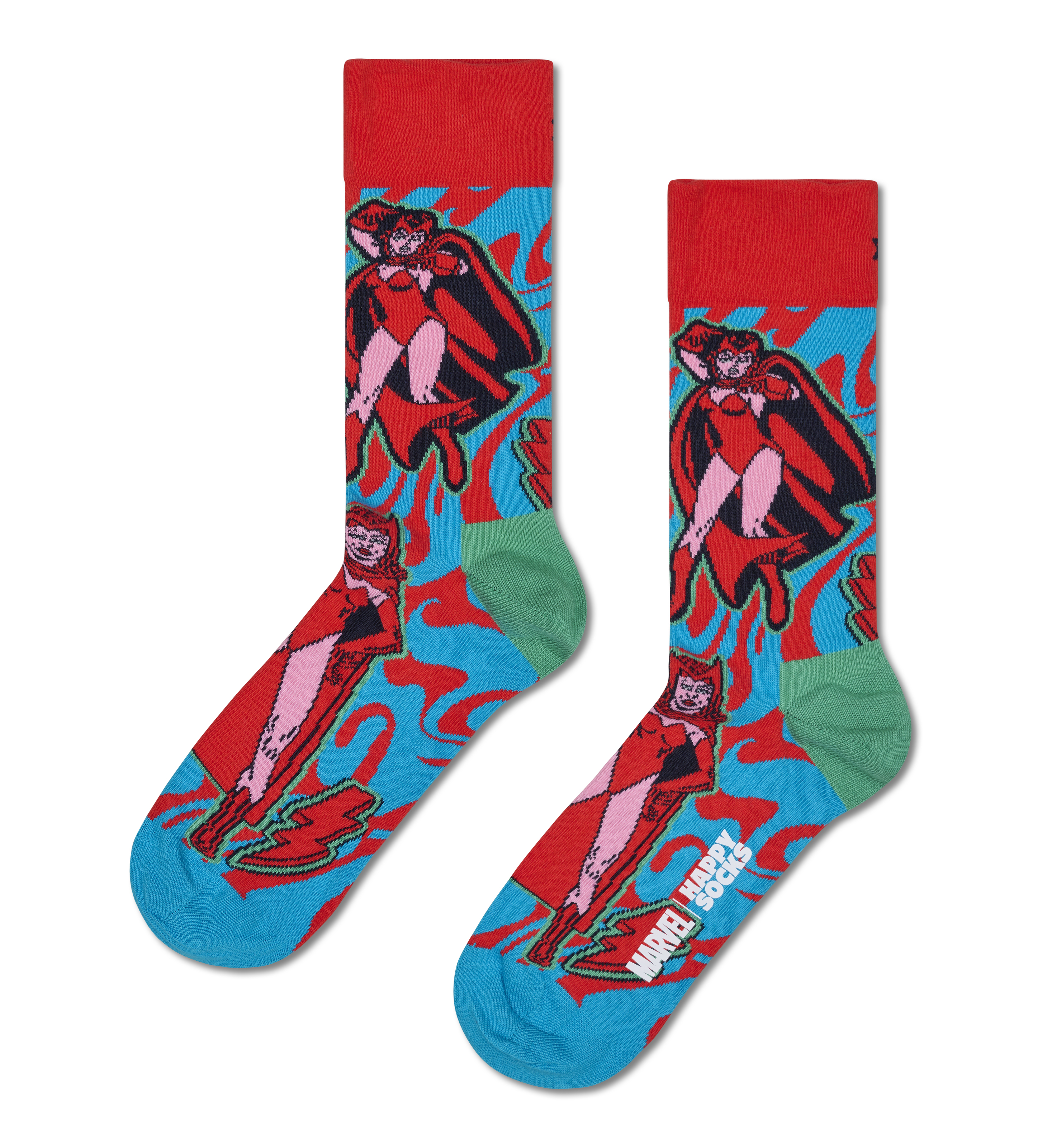 Marvel Scarlet Witch Sock