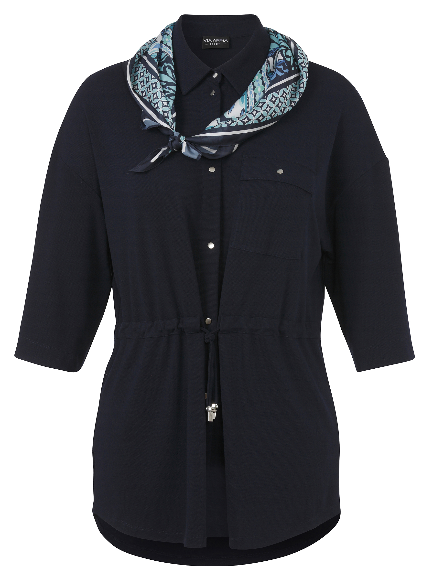 Bluse Kragen 1/2 Arm