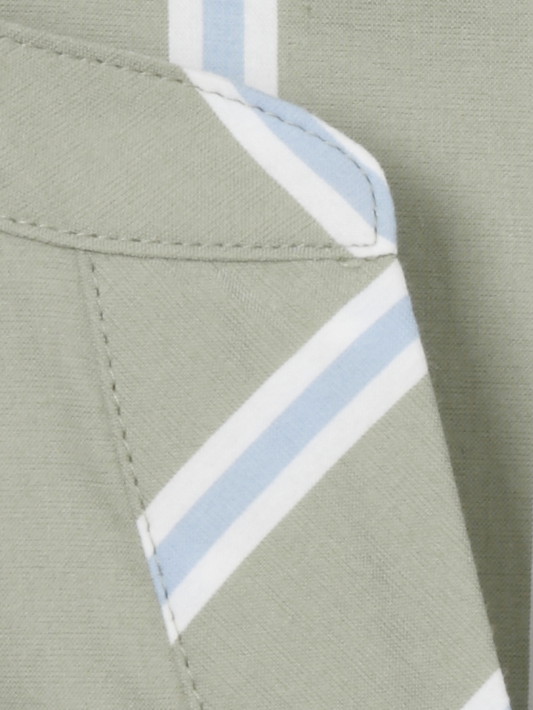 Bluse V-Ausschnitt 1/1 Arm Streifen