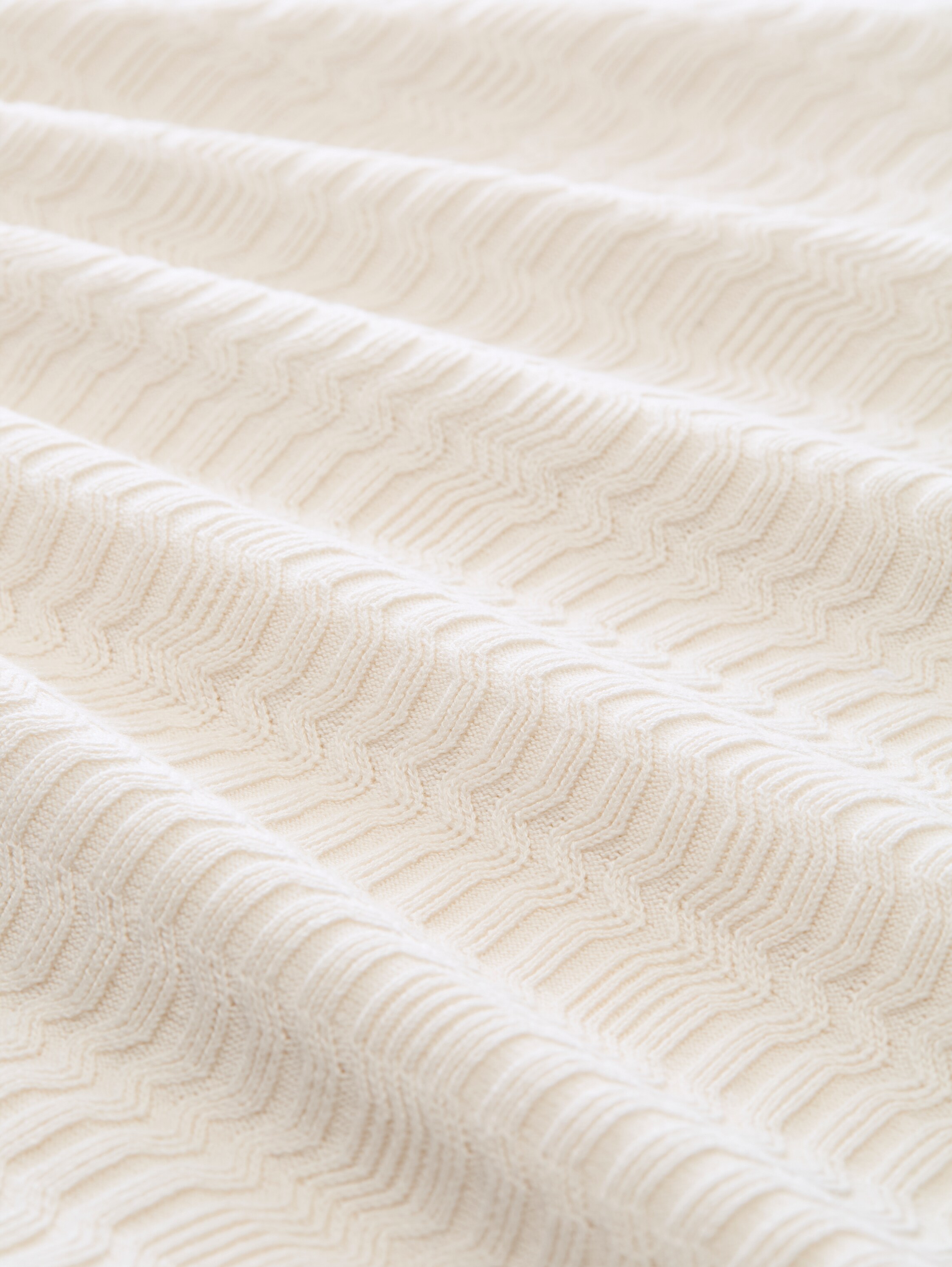 Strickpullover mit Rippstruktur
