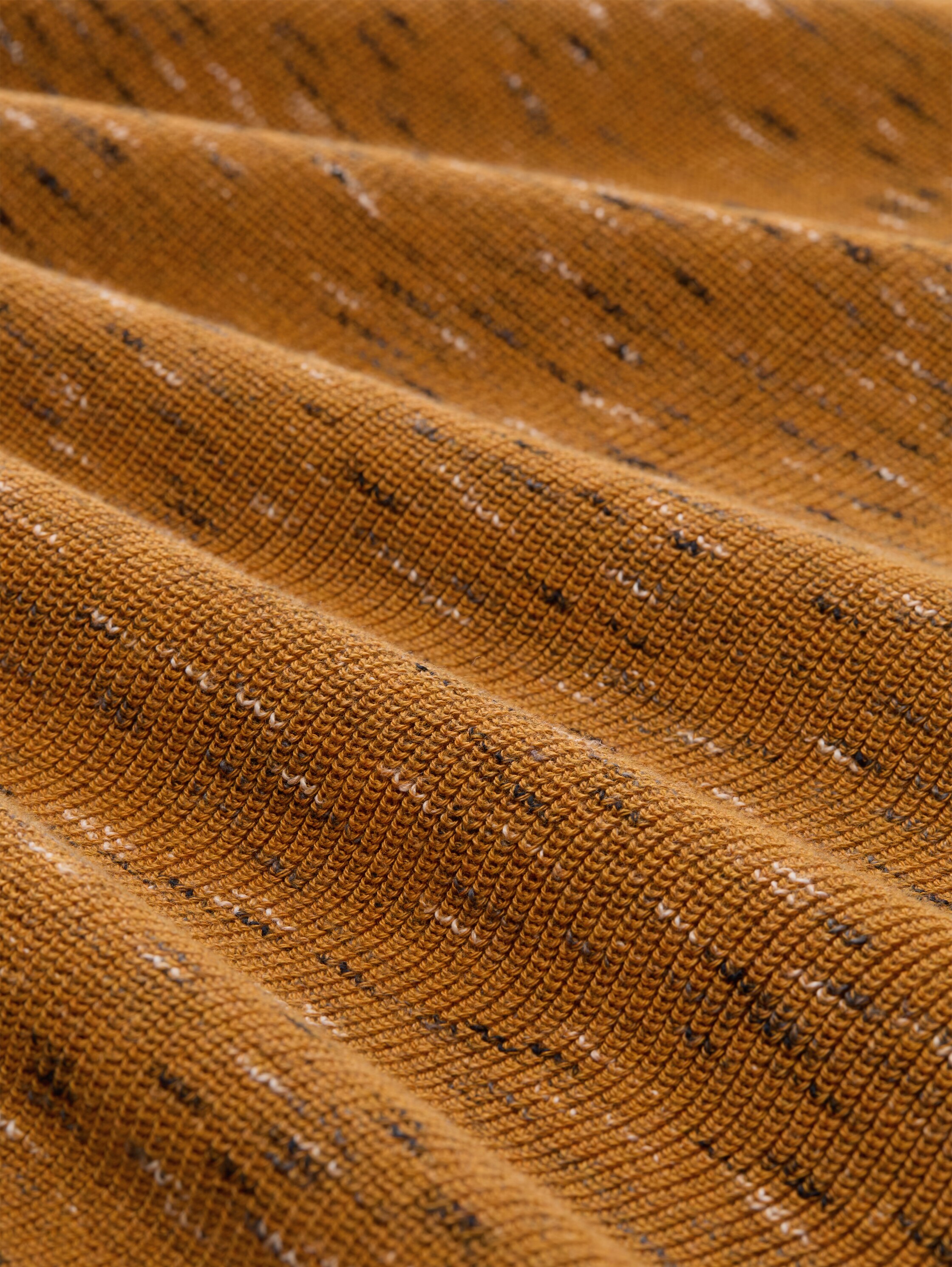 Space Dye Pullover mit Rundhalsausschnitt