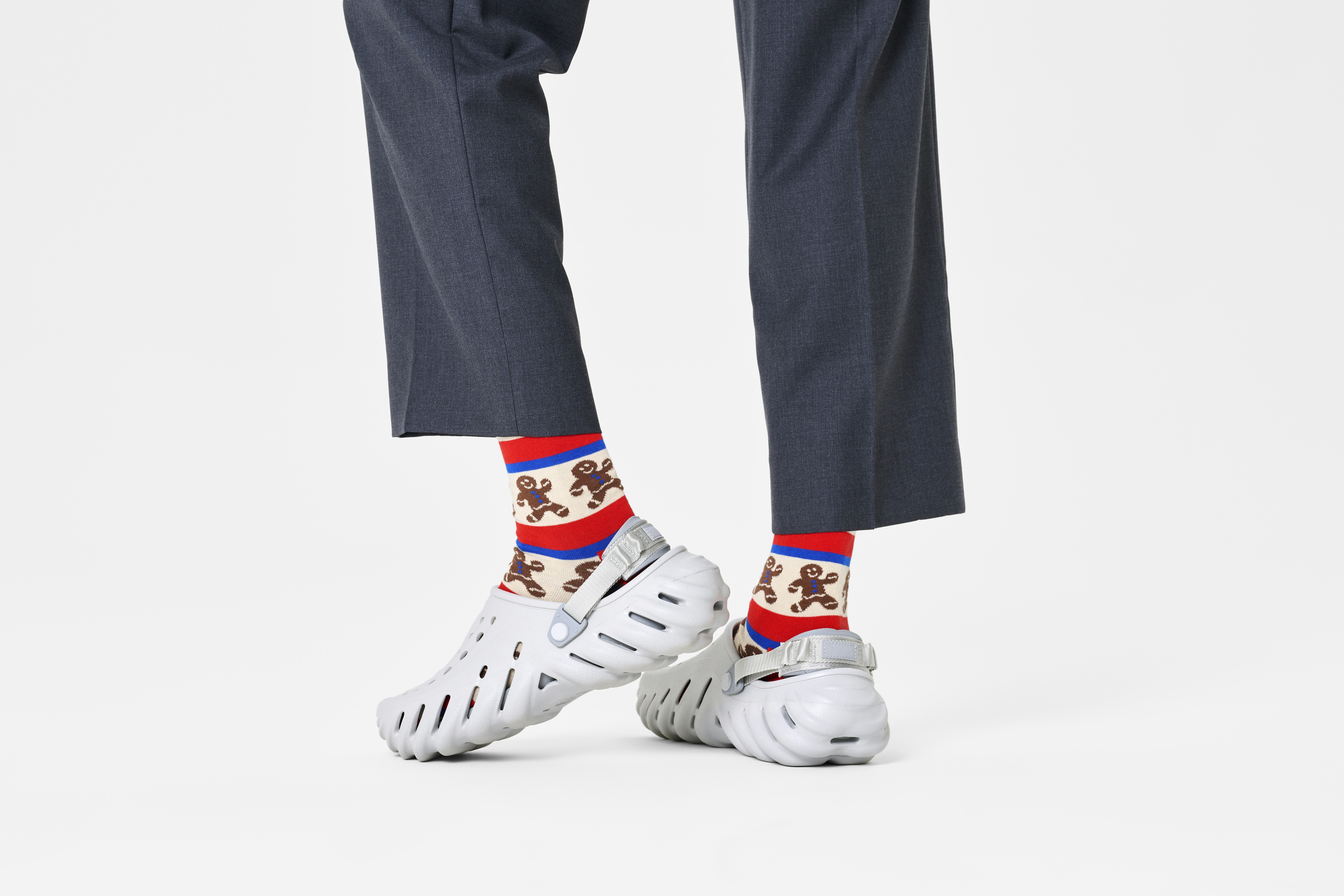 Gingerbread Stripe Sock