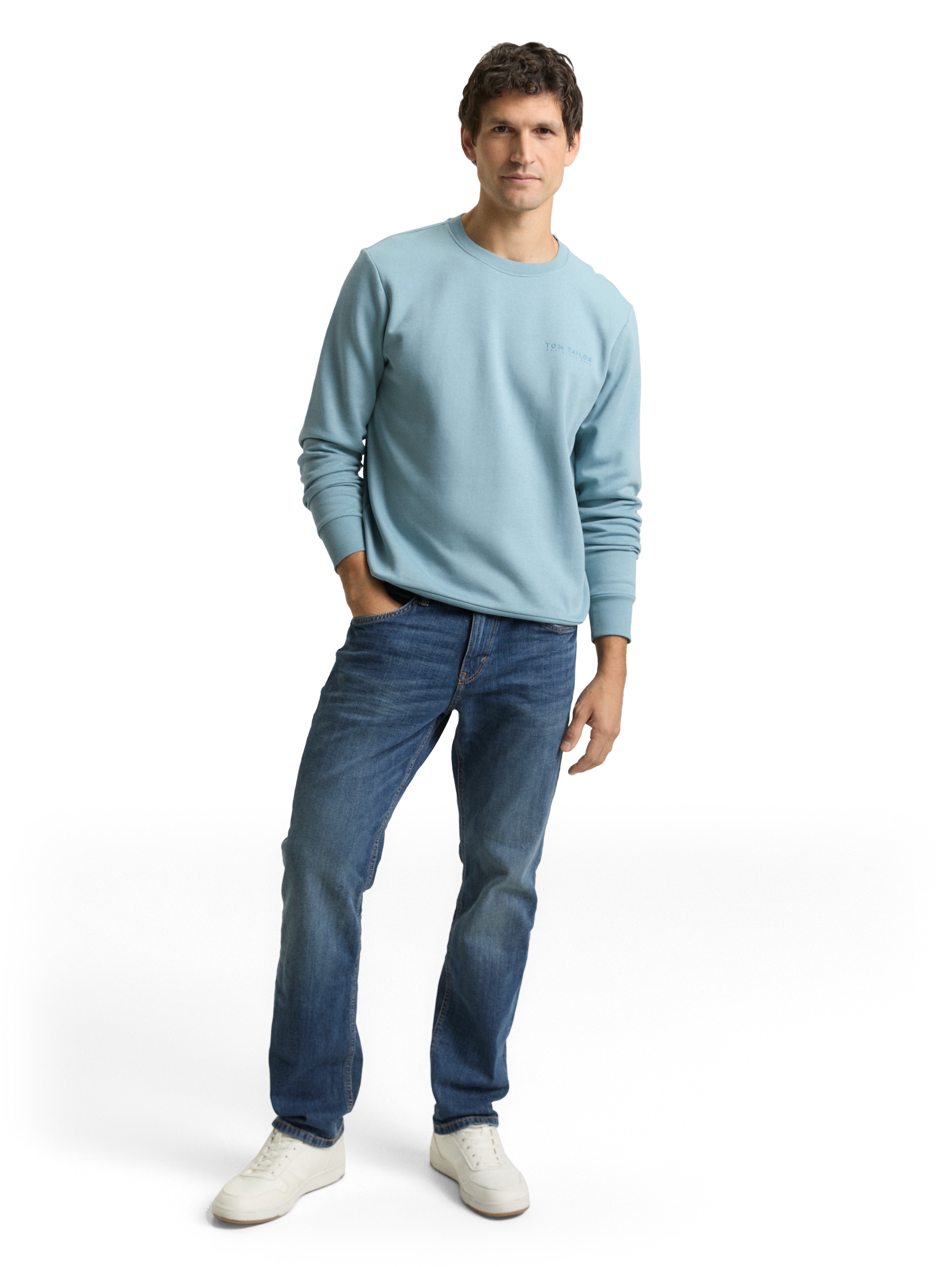 Sweatshirt mit Rundhalsausschnitt