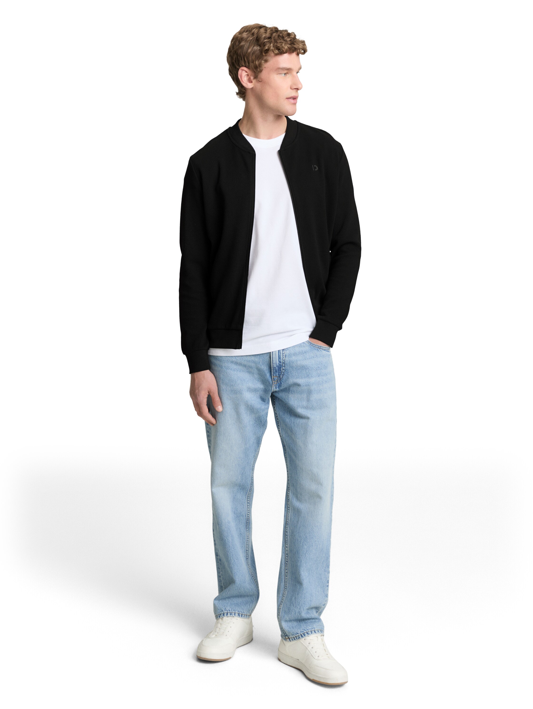 Bomberjacke aus Baumwolle