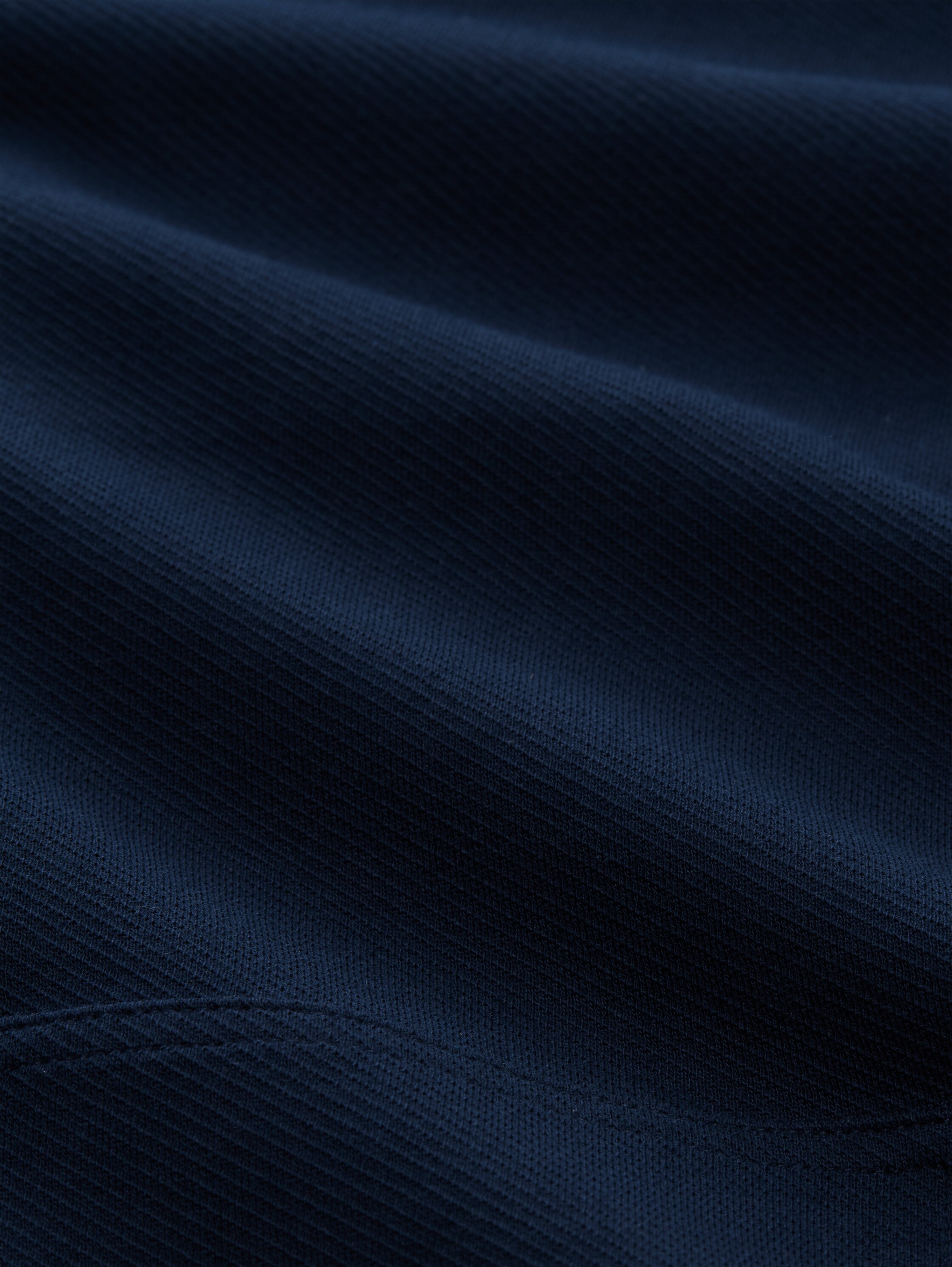Sweatjacke mit Polokragen