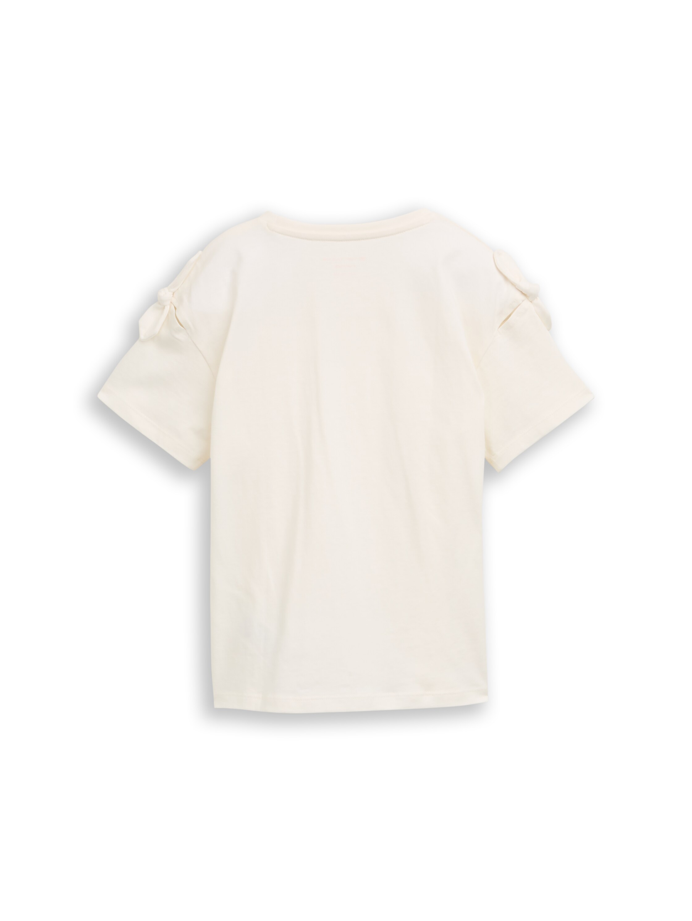 Oversize T-Shirt mit Schleifen-Detail