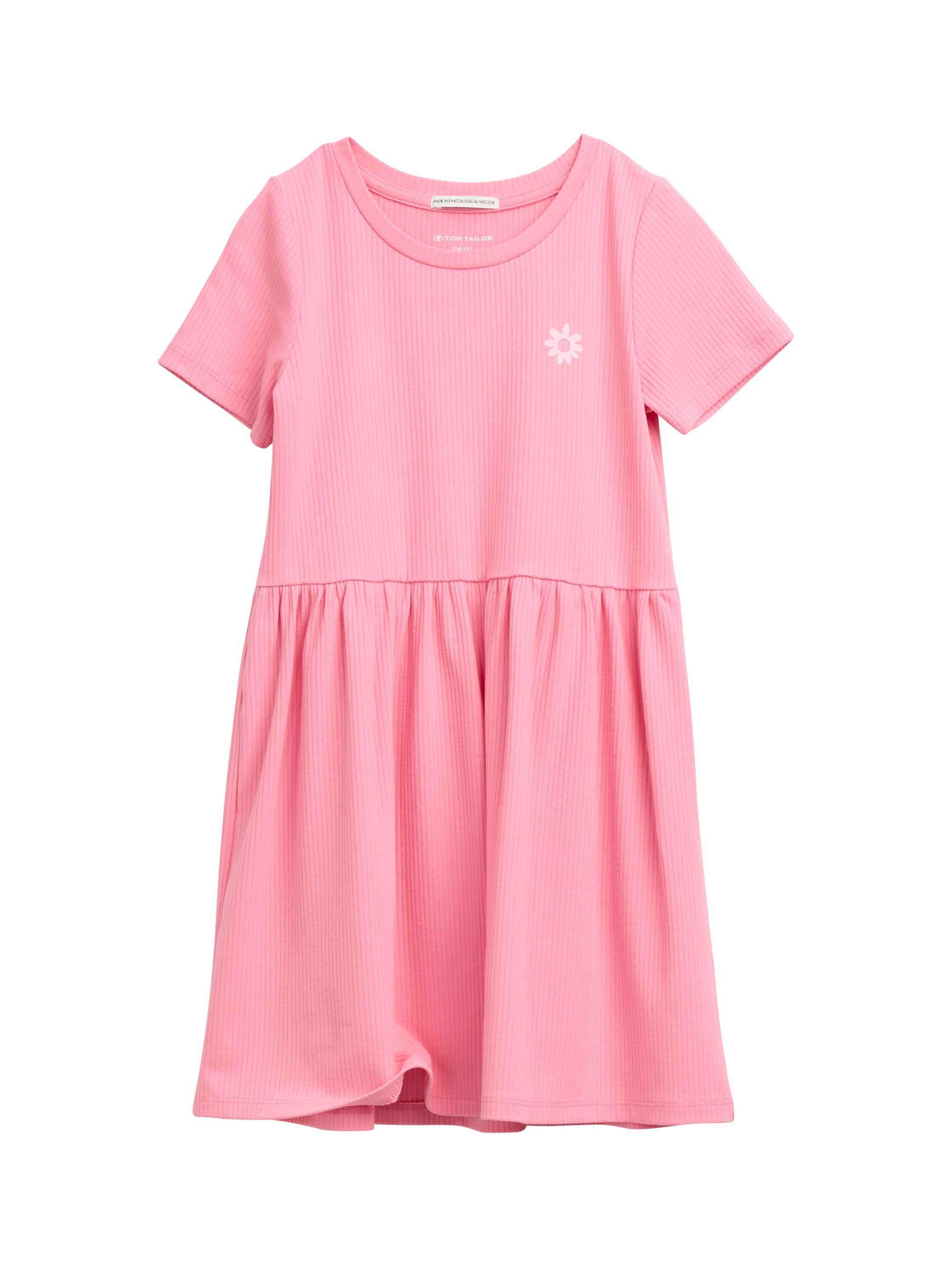 Mini-Kleid mit Rippstruktur