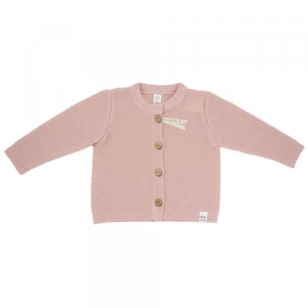 GOTS BABY-Strickjacke , LL