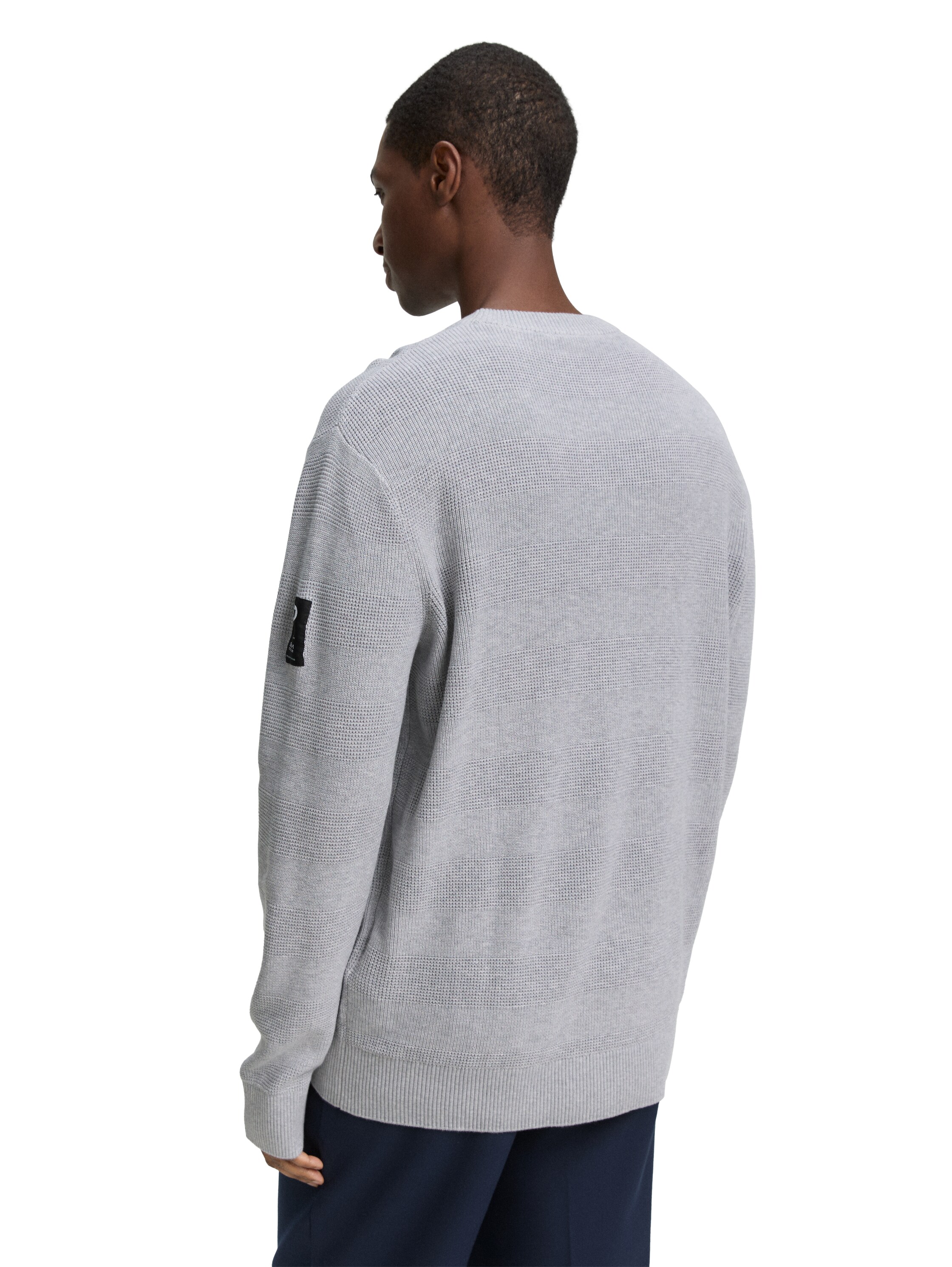 Strickpullover mit Struktur