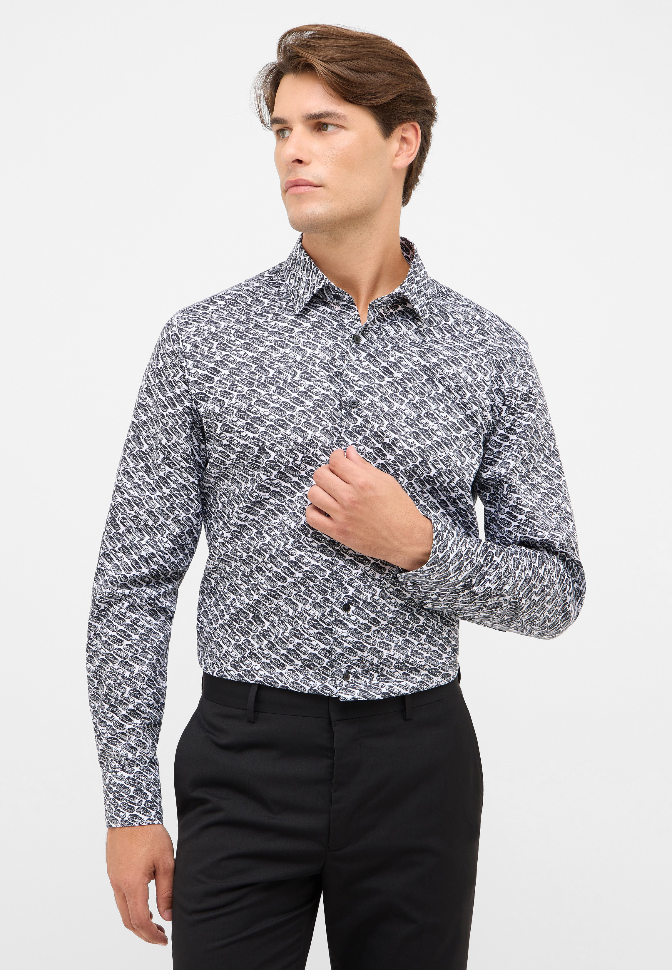 Hemd Twill Langarm
