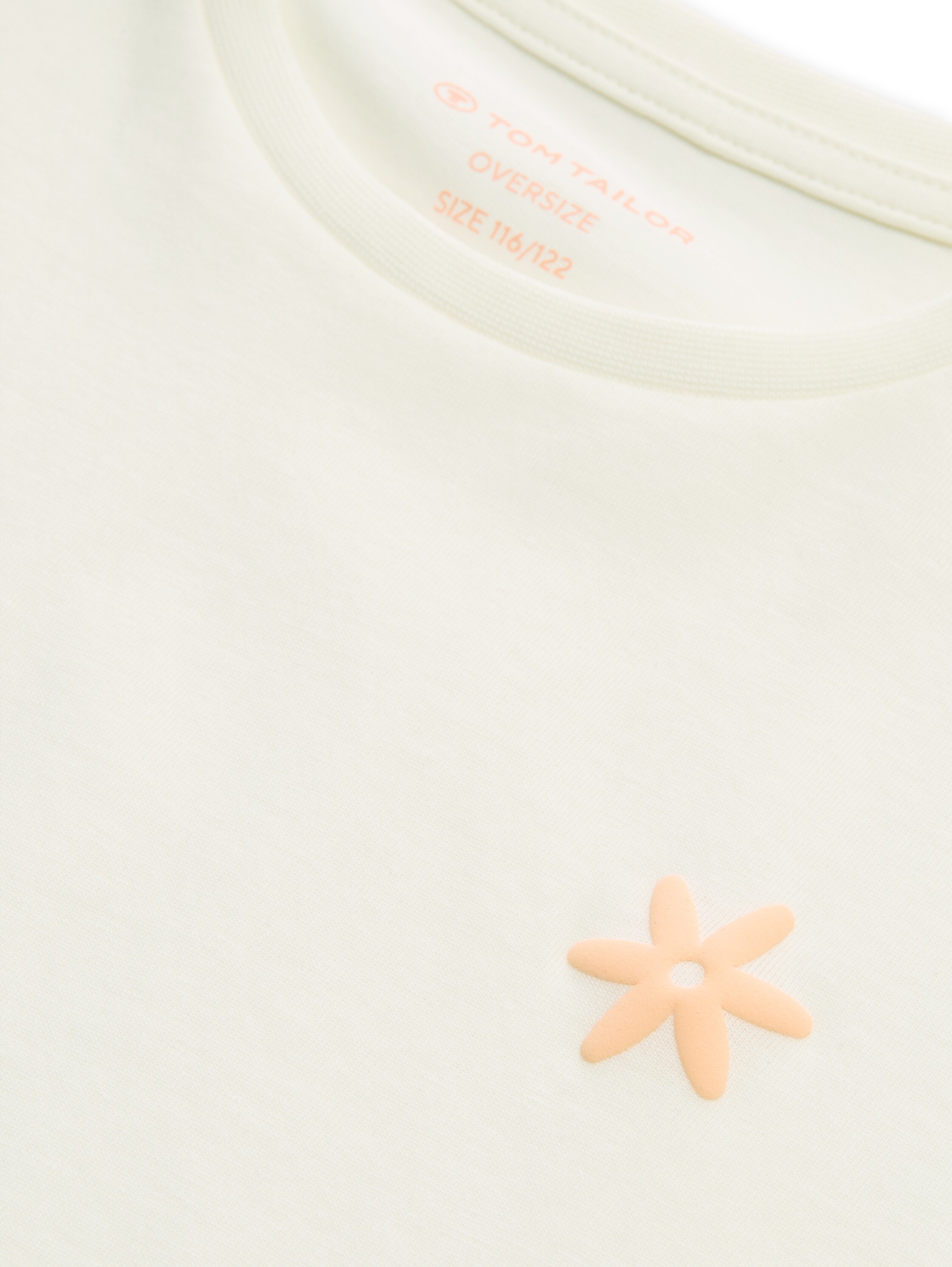Oversize T-Shirt mit Schleifen-Detail