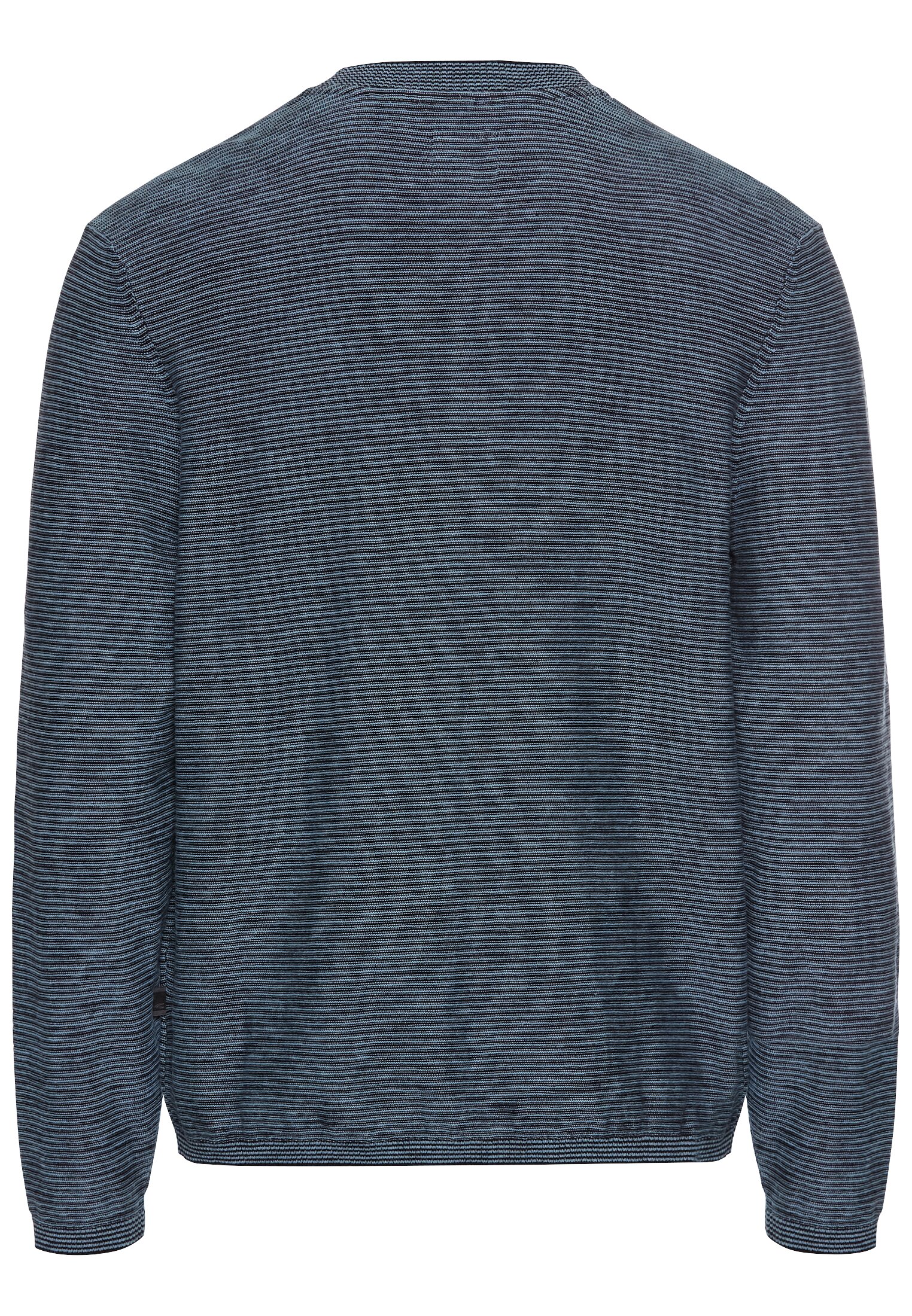 Henley Langarmshirt aus einem Baumwollmix