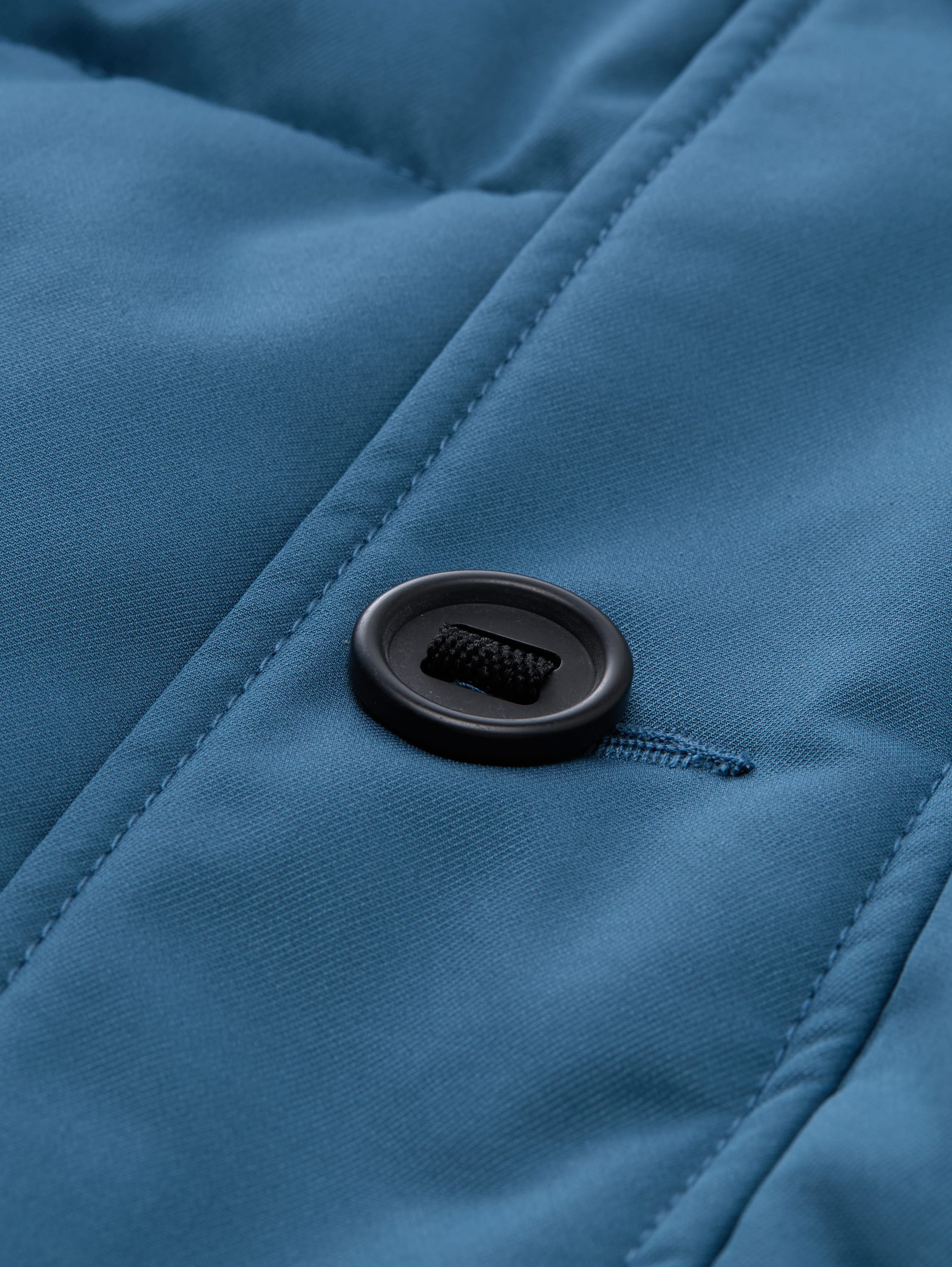 Puffer-Jacke mit abnehmbarer Kapuze