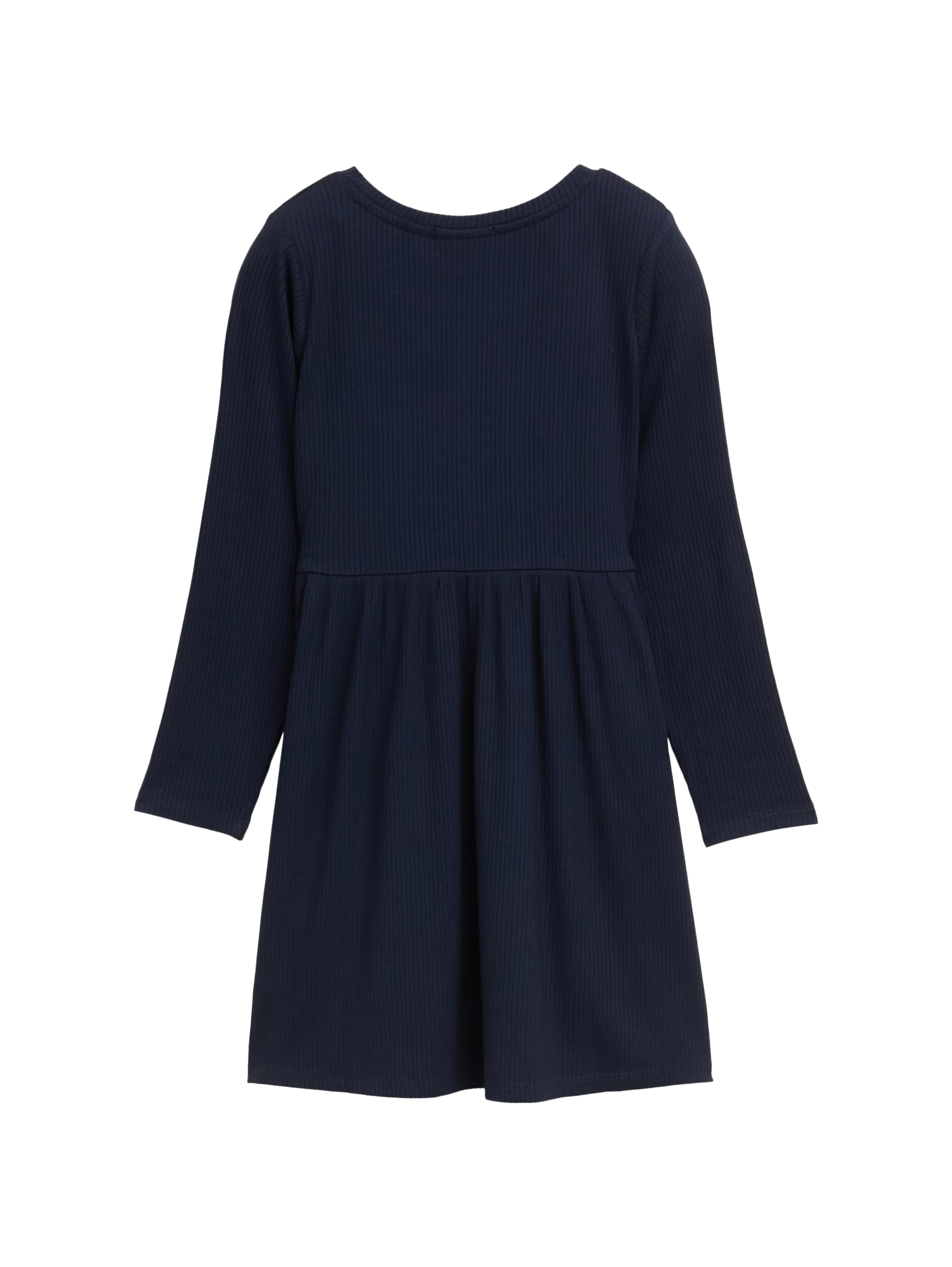 Mini-Kleid mit Rippstruktur