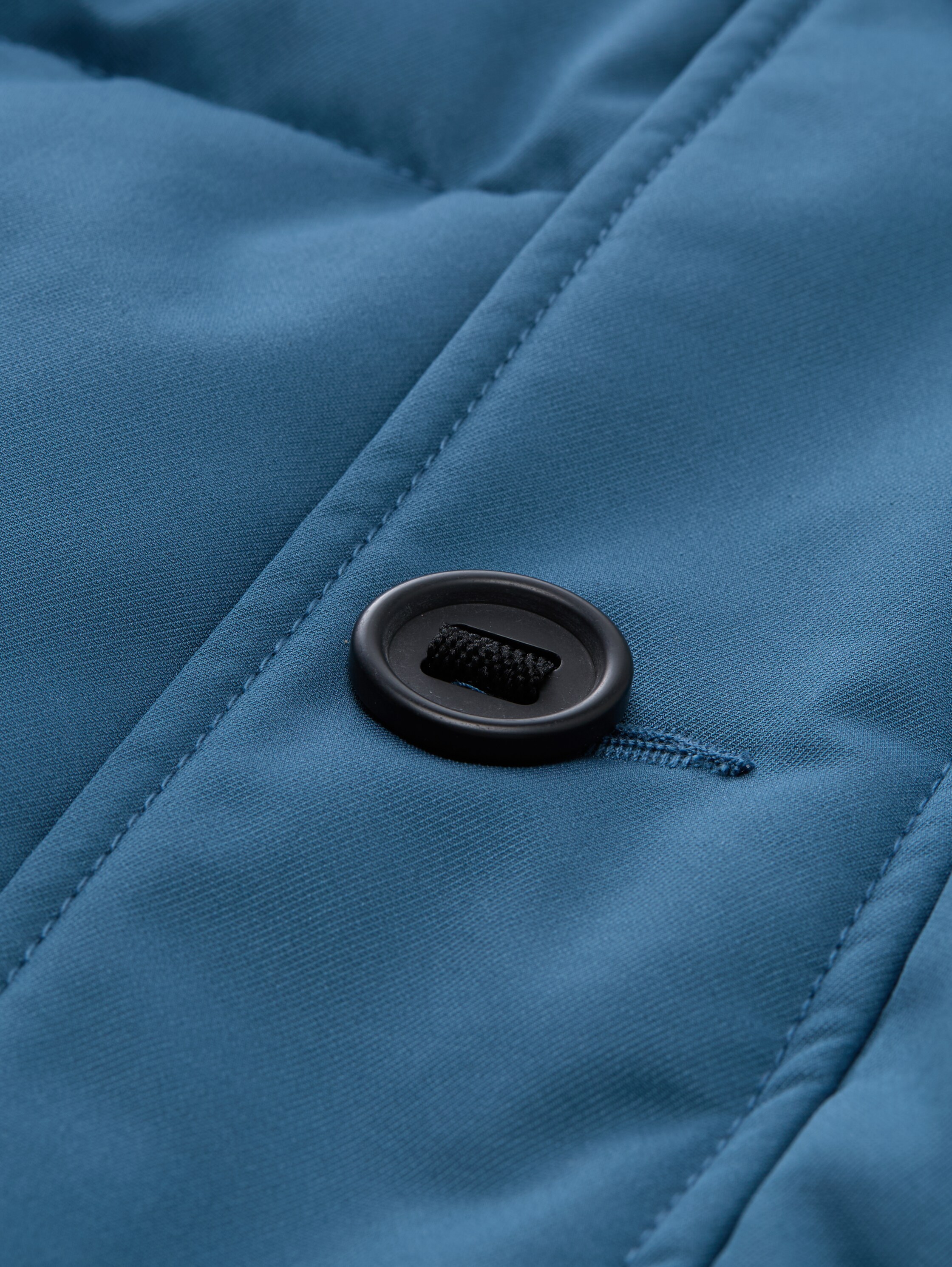Puffer-Jacke mit abnehmbarer Kapuze
