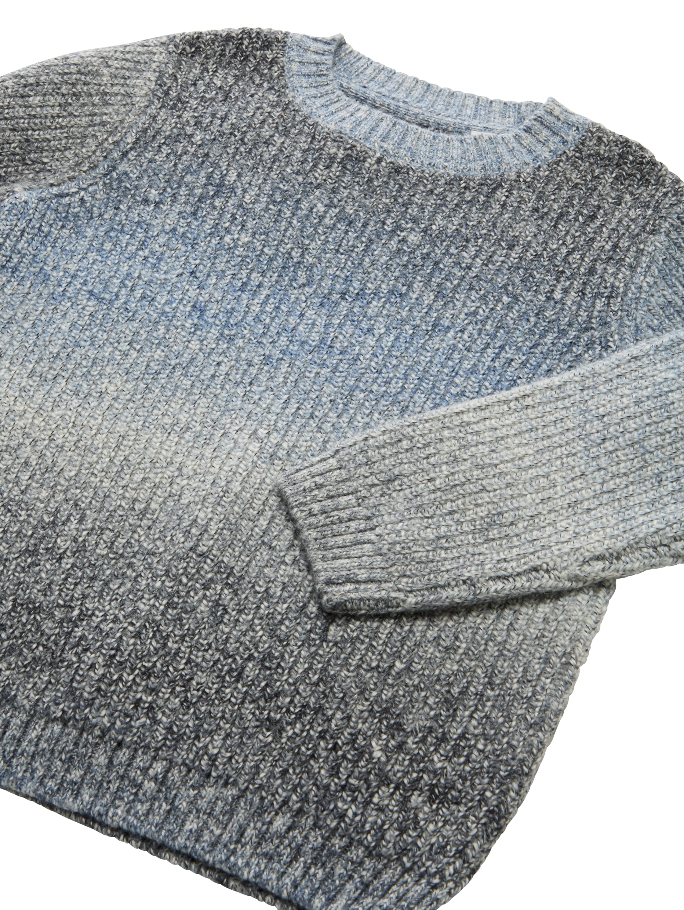 Strickpullover mit Farbverlauf