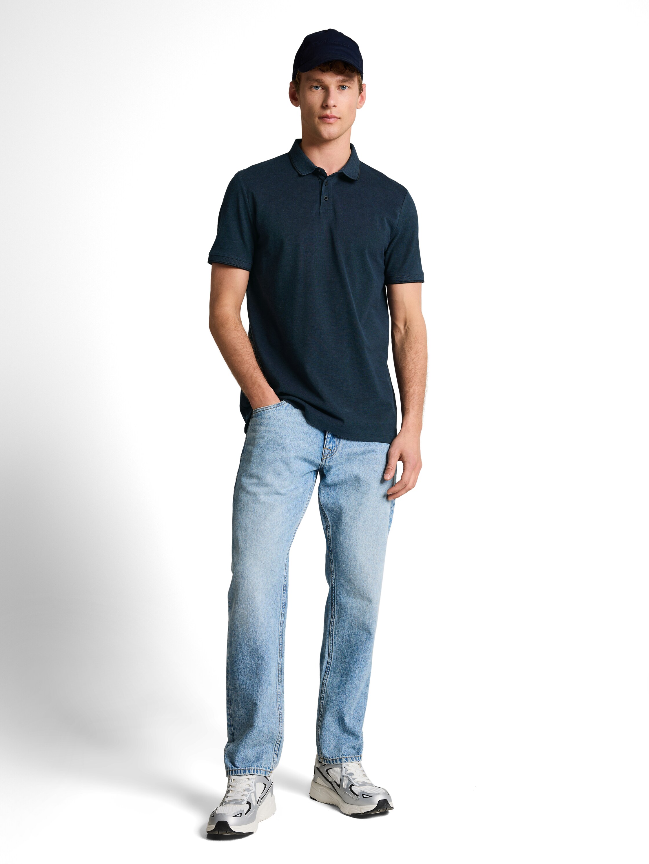 Piqué Poloshirt aus Baumwolle