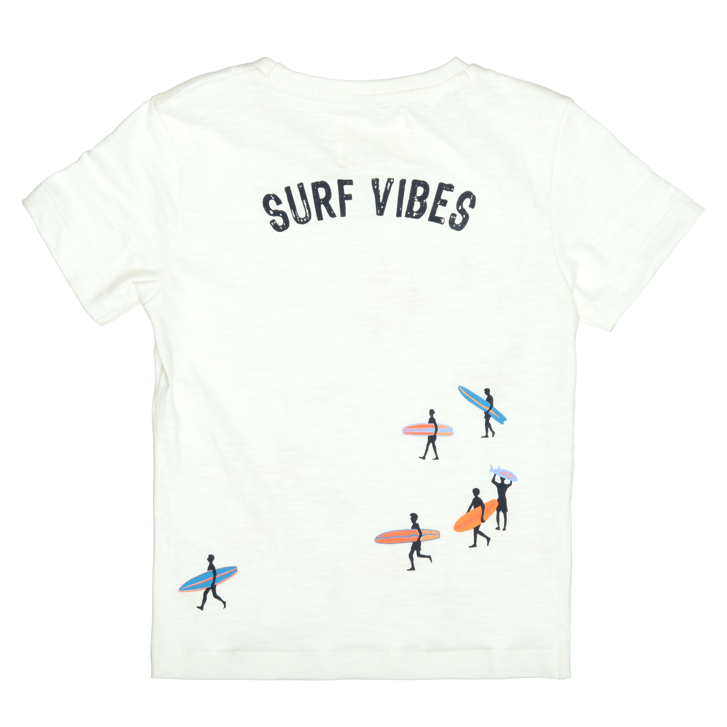 T-Shirt mit Surf-Print